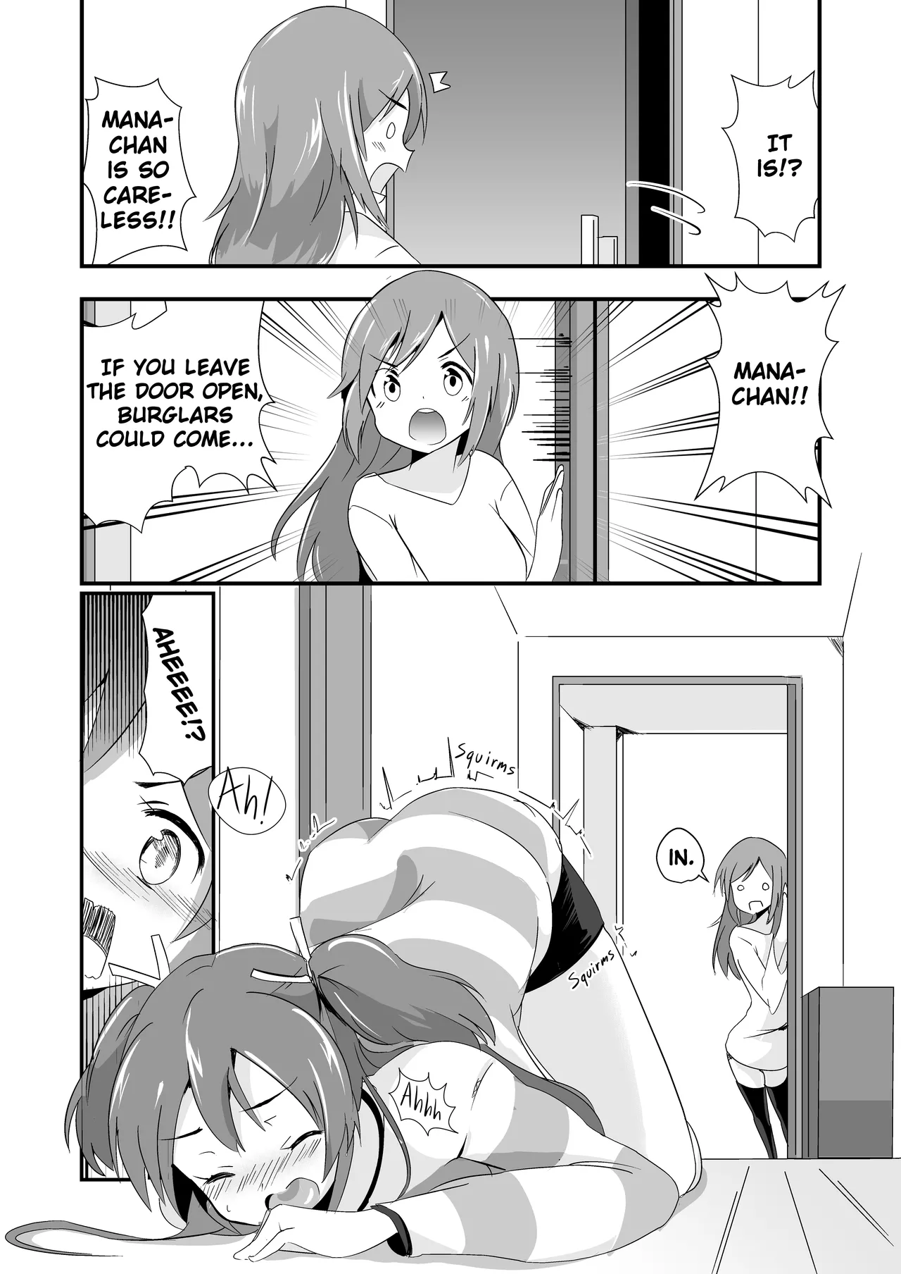 Jikkakuchou Hokan no Mana page 62 original parody - yuri females only hentai manga - read online free