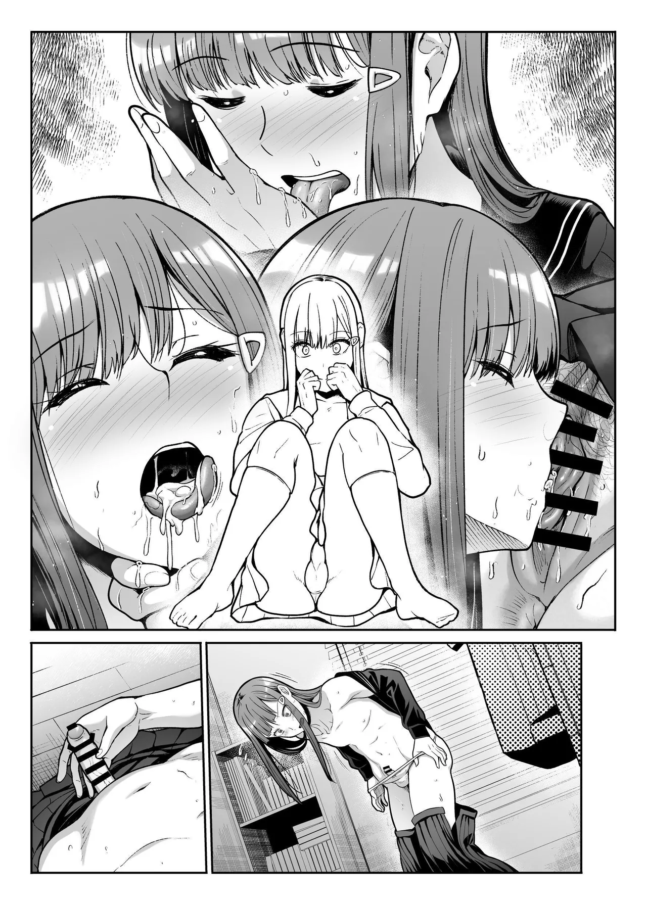 Downer Onee-sama wa Mae mo Ushiro mo Aishitai | Languid Lady Wants Make Love To Both The Front & Behind page 117 original parody - sole female sole male hentai manga - read online free
