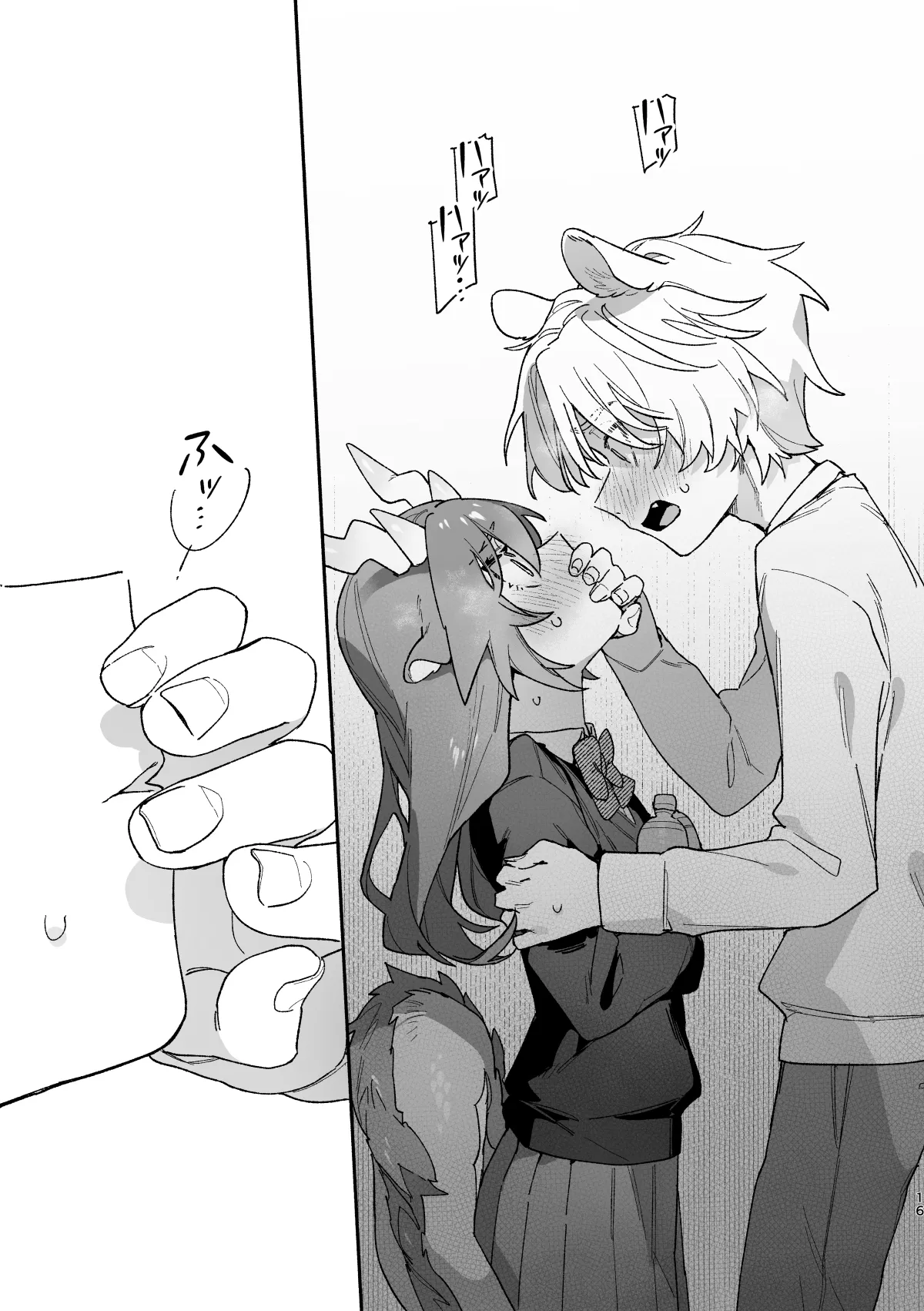 ♂ ga Uke. Midori Ryuu x Nezumi-kun page 16 original parody - schoolgirl uniform femdom hentai manga - read online free