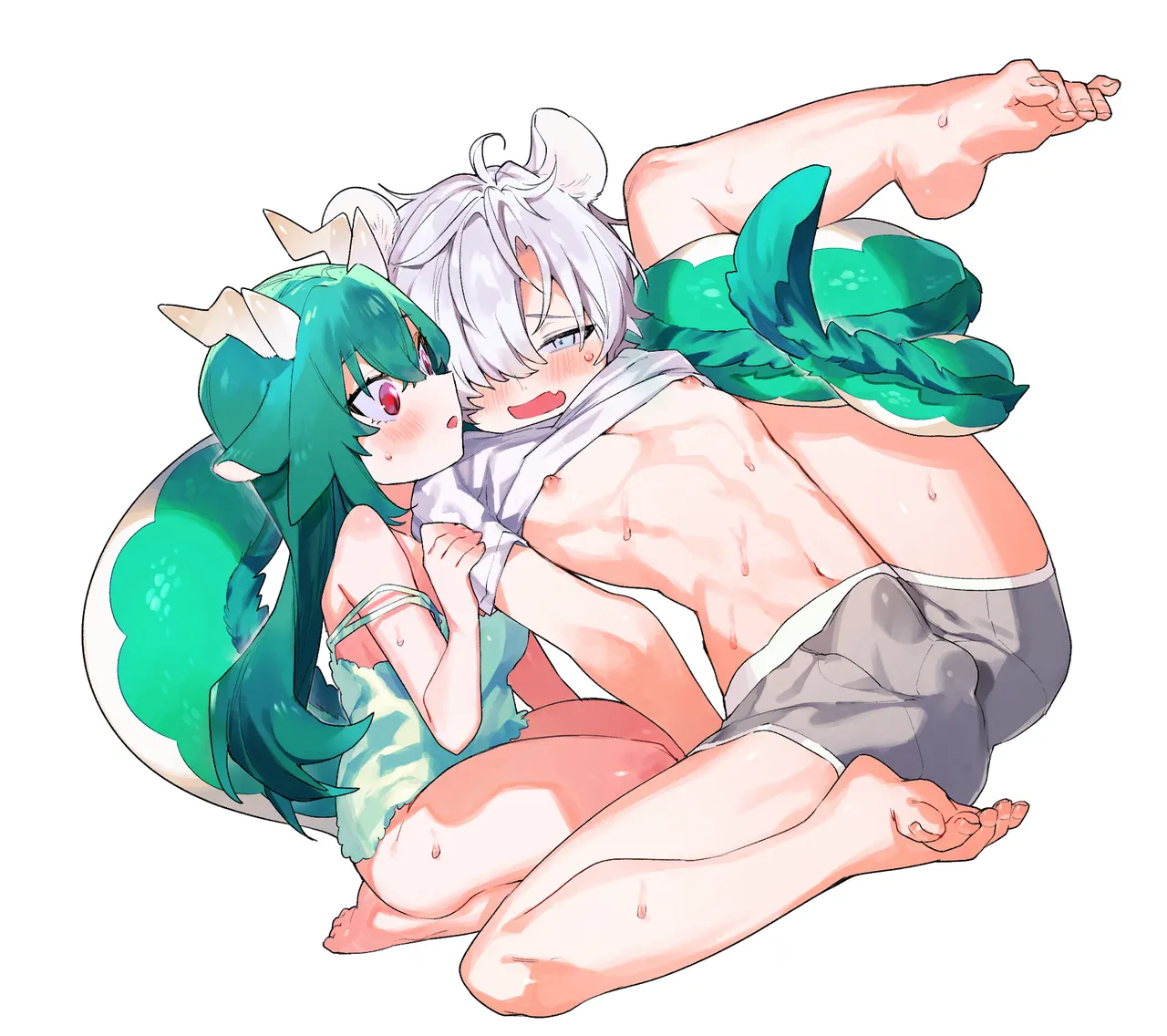 ♂ ga Uke. Midori Ryuu x Nezumi-kun page 90 original parody - sole female sole male hentai manga - read online free