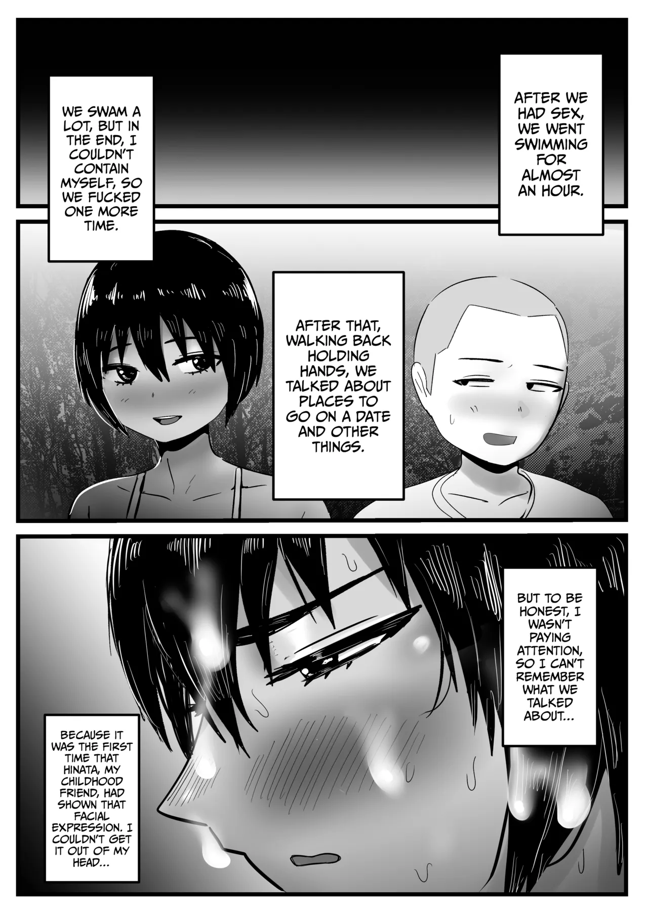 Boyish na Osananajimi to Taiyou no Shita de Asedaku Sex suru Hanashi page 24 original parody - sole female sole male hentai manga - read online free