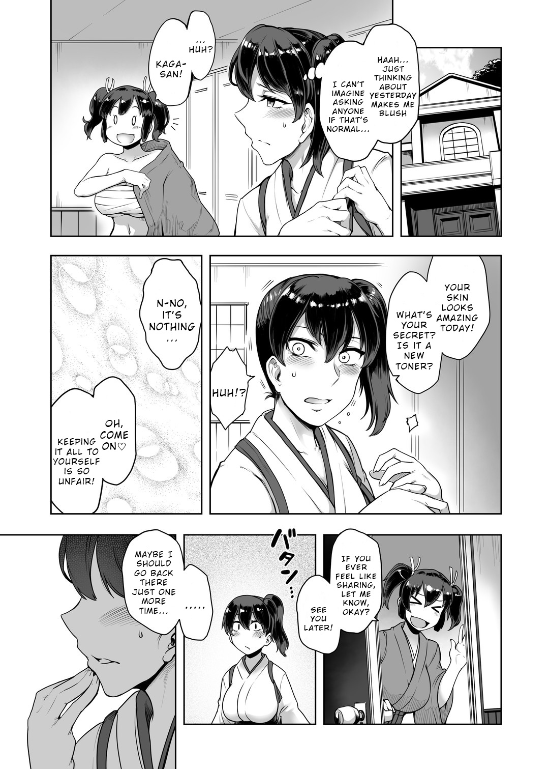 Ikkousen no Anal Esthe ni Hamaru Hou page 14 featuring kaga kantai collection parody - squirting swimsuit hentai manga - read online free