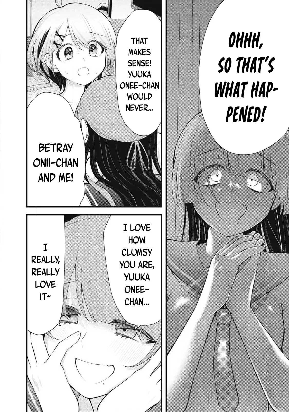YOUR SISTER - Chapter 2 page 11 - females only cunnilingus hentai manga - read online free