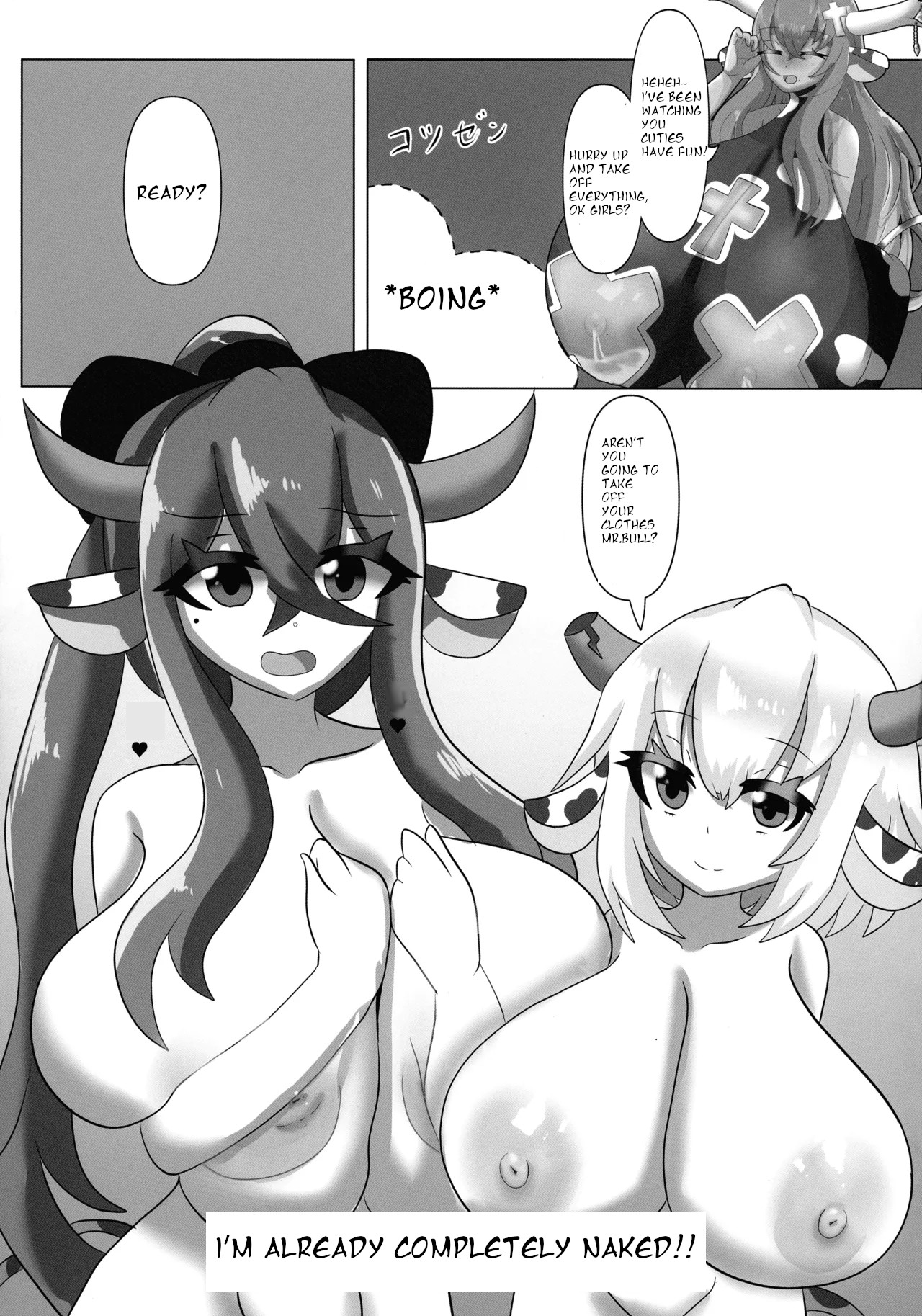 HaraUshi Haramasete sukue Shounen to Nana-ri no Bakunyuu Ushiko page 11 original parody - paizuri big breasts hentai manga - read online free
