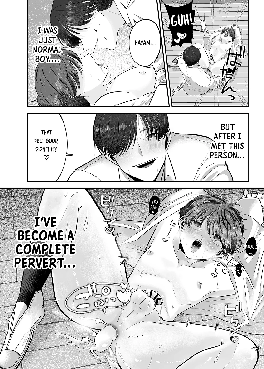 Boku no Daisuki na Sensei ga Konna ni Hentai na Wake ga Nai! | There’s No Way My Beloved Teacher Is This Perverted! page 35 original parody - schoolboy uniform prostate massage hentai manga - read online free