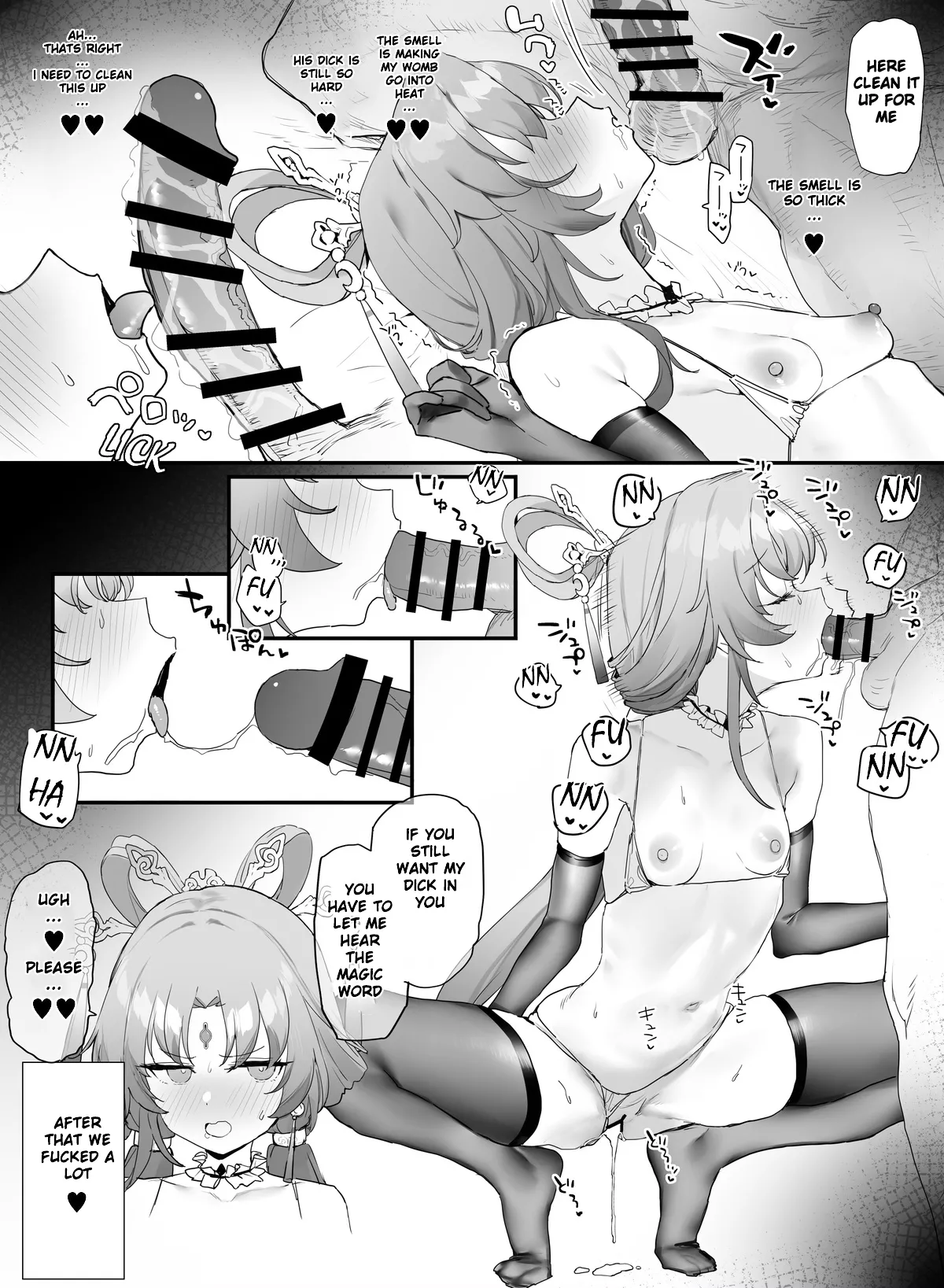 Fuxuan to ichaicha page 12 featuring fu xuan honkai star rail parody - swimsuit nakadashi hentai manga - read online free