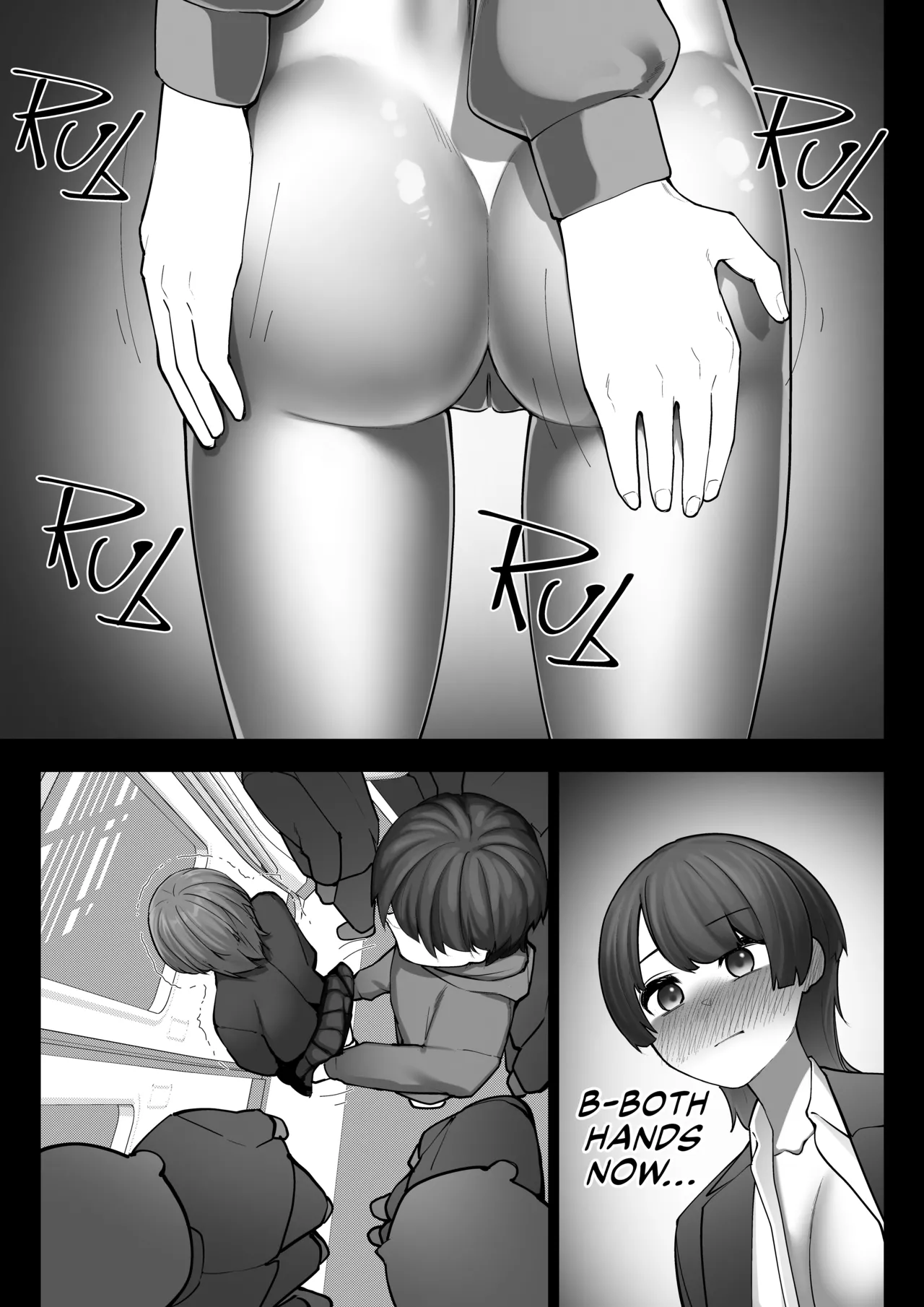 Manin Densha | Full Train page 21 original parody - sole female sole male hentai manga - read online free