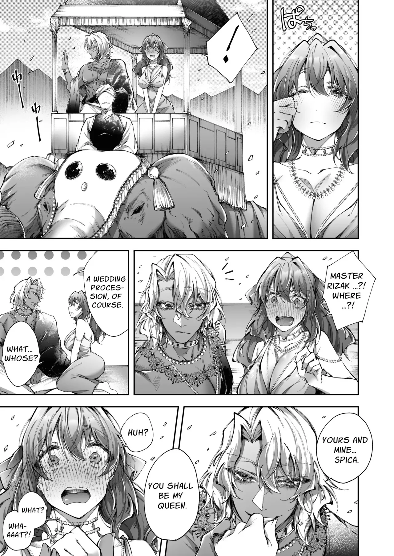 [DARKMOON (Ishimochi, Sumeragi Yui)] Mahou no Lamp ~Nannari to Gomeirei o Douzo~ | The Magic Lamp ~your wish is my command~ [English] [Signe] page 40 original parody - kissing big breasts hentai manga - read online free