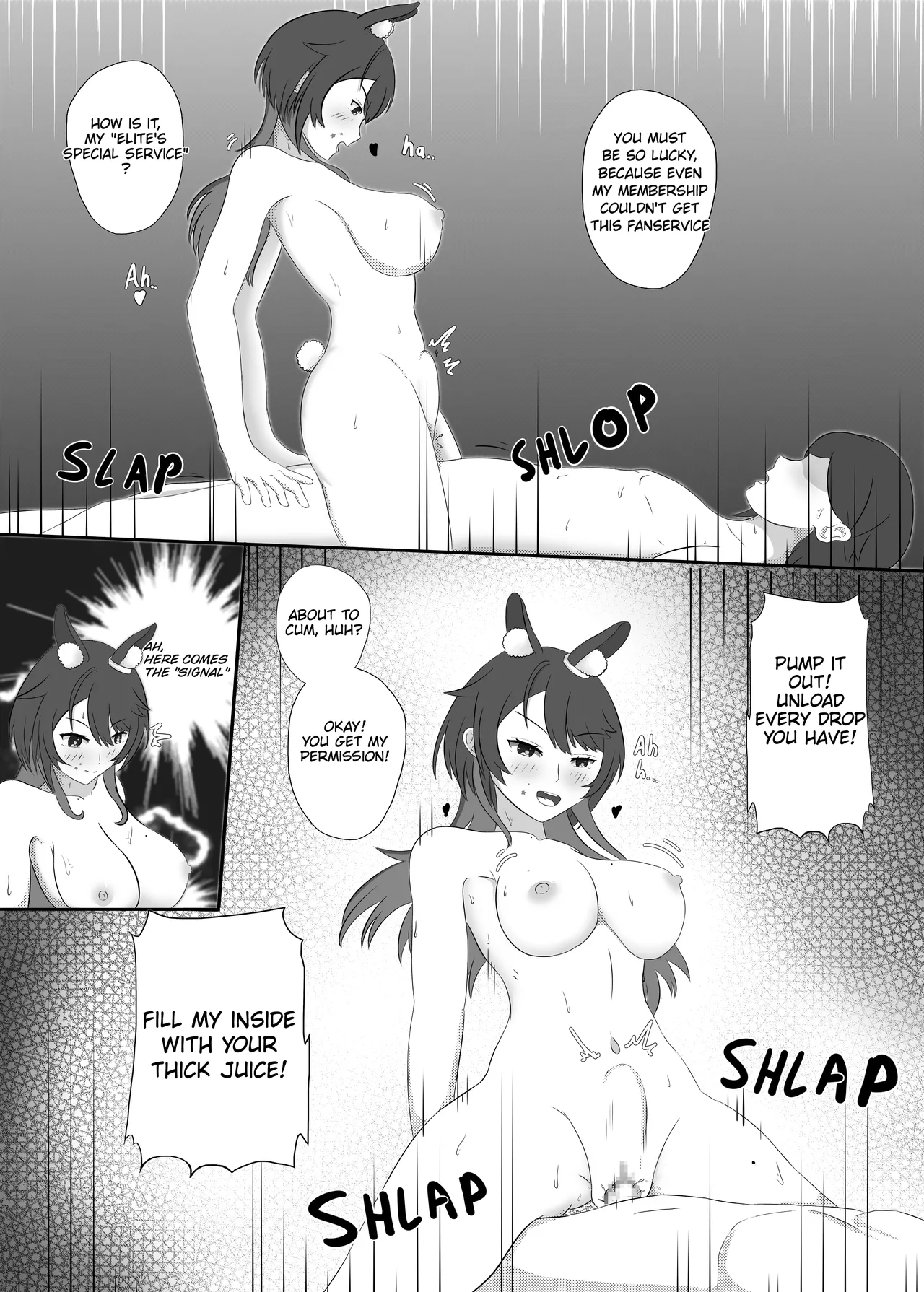 Rabbit's Sweet Night page 21 original parody - sole female sole male hentai manga - read online free