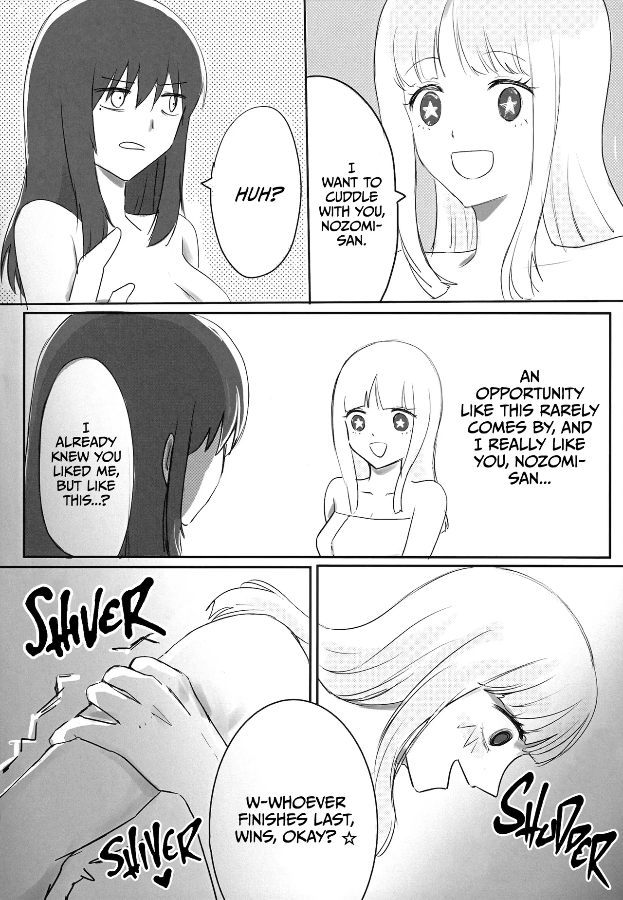 ST☆R: Strike it Rich: Drink, but don't get too drunk! page 9 featuring nozomi tenma isshou senkin parody - unusual pupils females only hentai manga - read online free