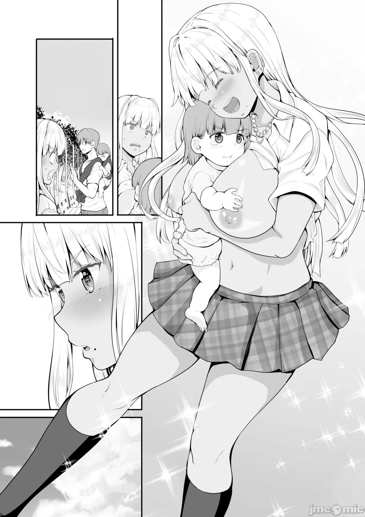 続 田舎の黒ギャルJKと結婚した日常 page 42 original parody - multi-work series watermarked hentai manga - read online free