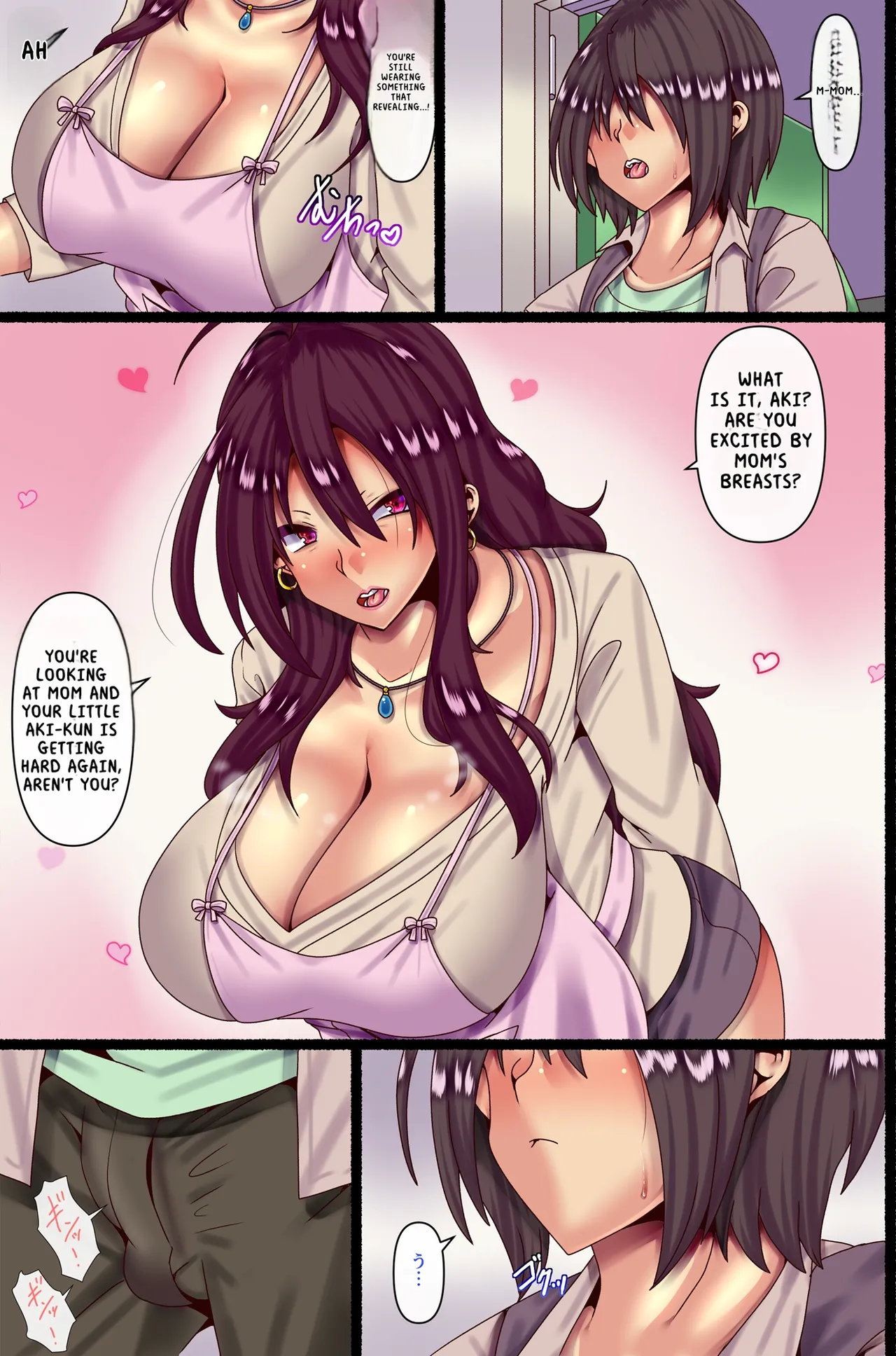 Otokoun nai Hahaoya ni Koi o Shite Ninshinsasete... | Luck with Men even if you Fall in Love with your Mother and get her Pregnant page 18 original parody - sole female sole male hentai manga - read online free