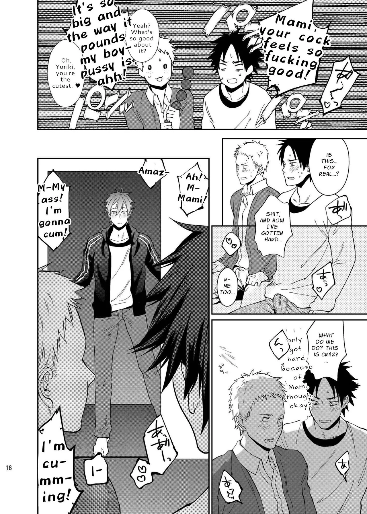 Fun, Sloppy Drunk Sex page 16 original parody - pegging double anal hentai manga - read online free