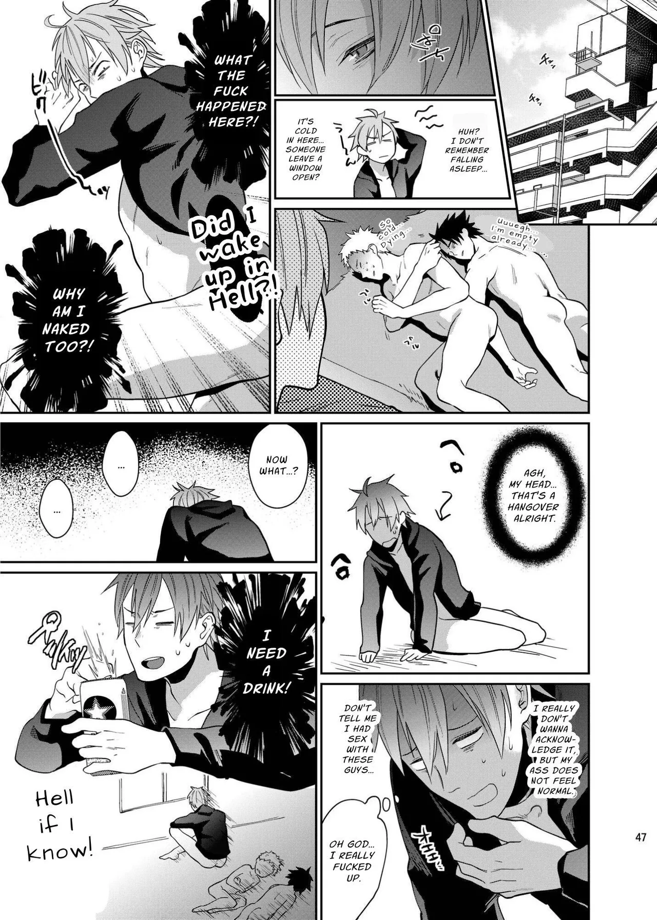 Fun, Sloppy Drunk Sex page 47 original parody - nakadashi drunk hentai manga - read online free
