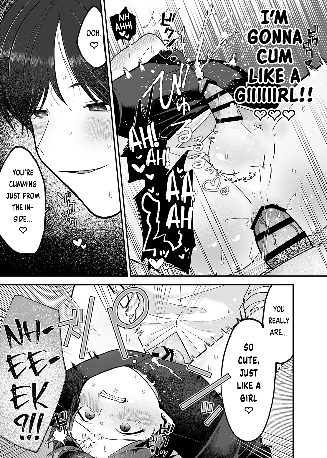 Boku no Daisuki na Sensei ga Konna ni Hentai na Wake ga Nai! | There’s No Way My Beloved Teacher Is This Perverted! page 28 original parody - schoolboy uniform prostate massage hentai manga - read online free
