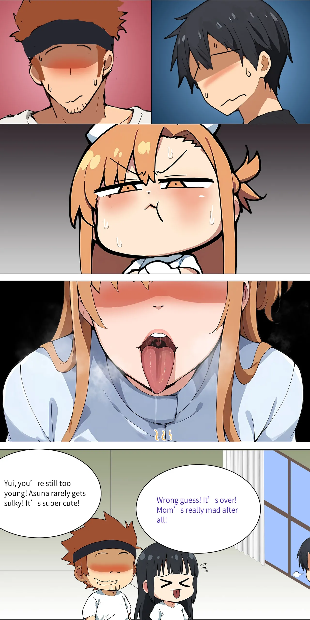 Asuna family 1-30 page 109 featuring yui sword art online parody - milf big breasts hentai manga - read online free