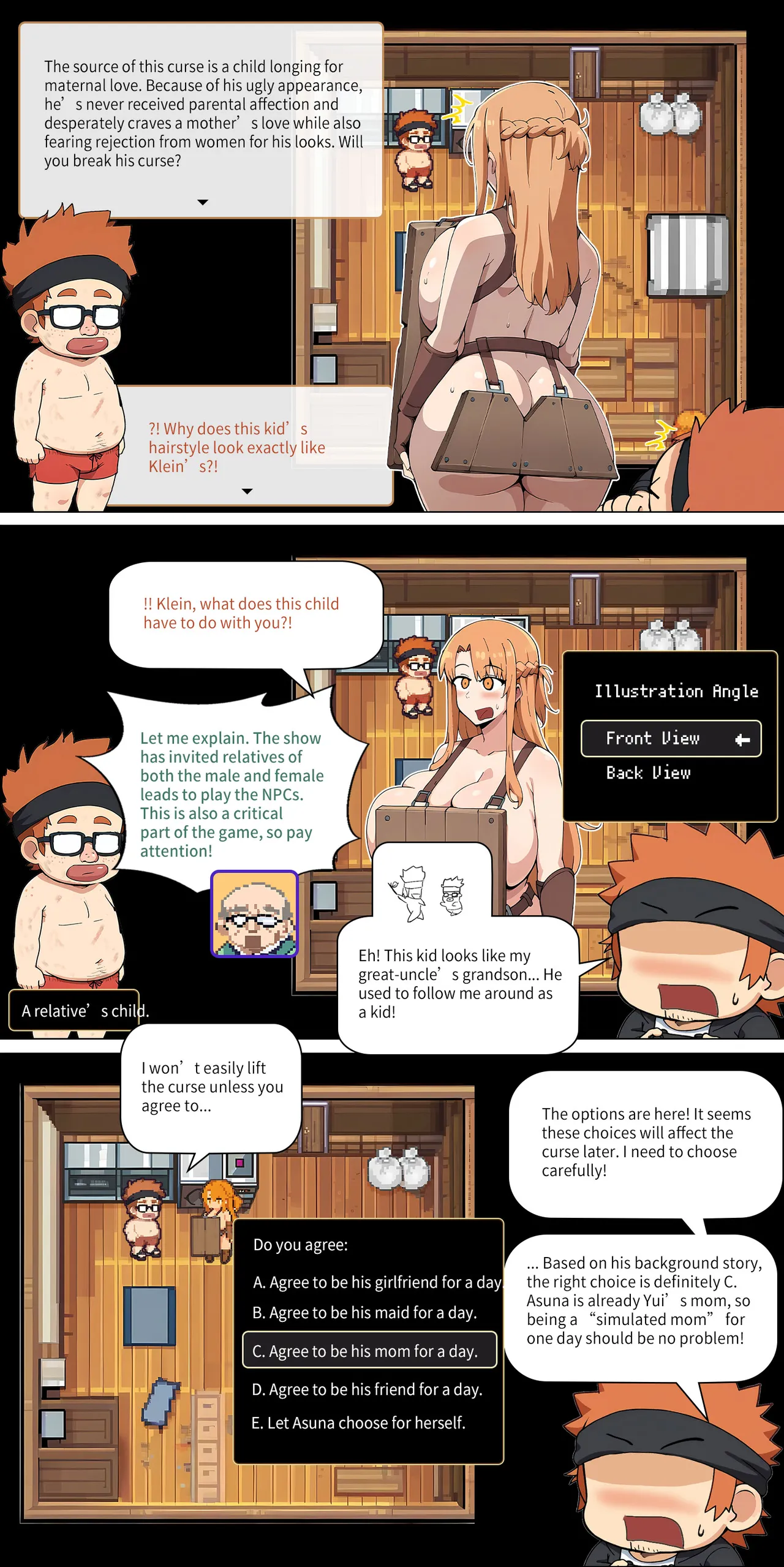 Asuna family 1-30 page 194 featuring yui sword art online parody - milf big breasts hentai manga - read online free