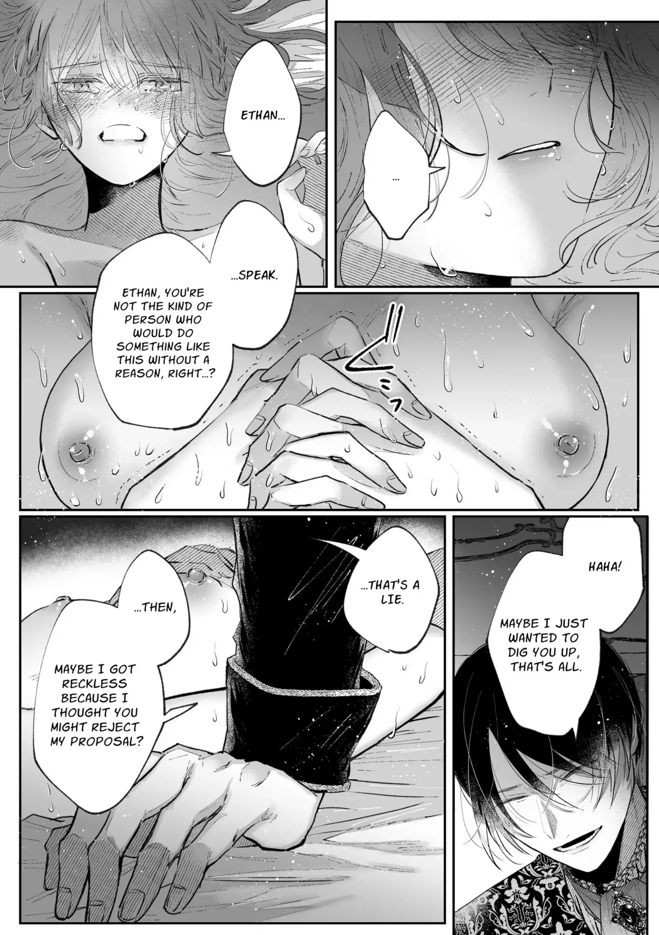 Zense o Omoidashita Akuyaku Reijou wa Fiancé no to Ai ni Tsukamatta｜The Villainess Who Recalled Her Past Life Was Caught in the Obsessive Love of Her Fiancé page 103 original parody - kissing big breasts hentai manga - read online free