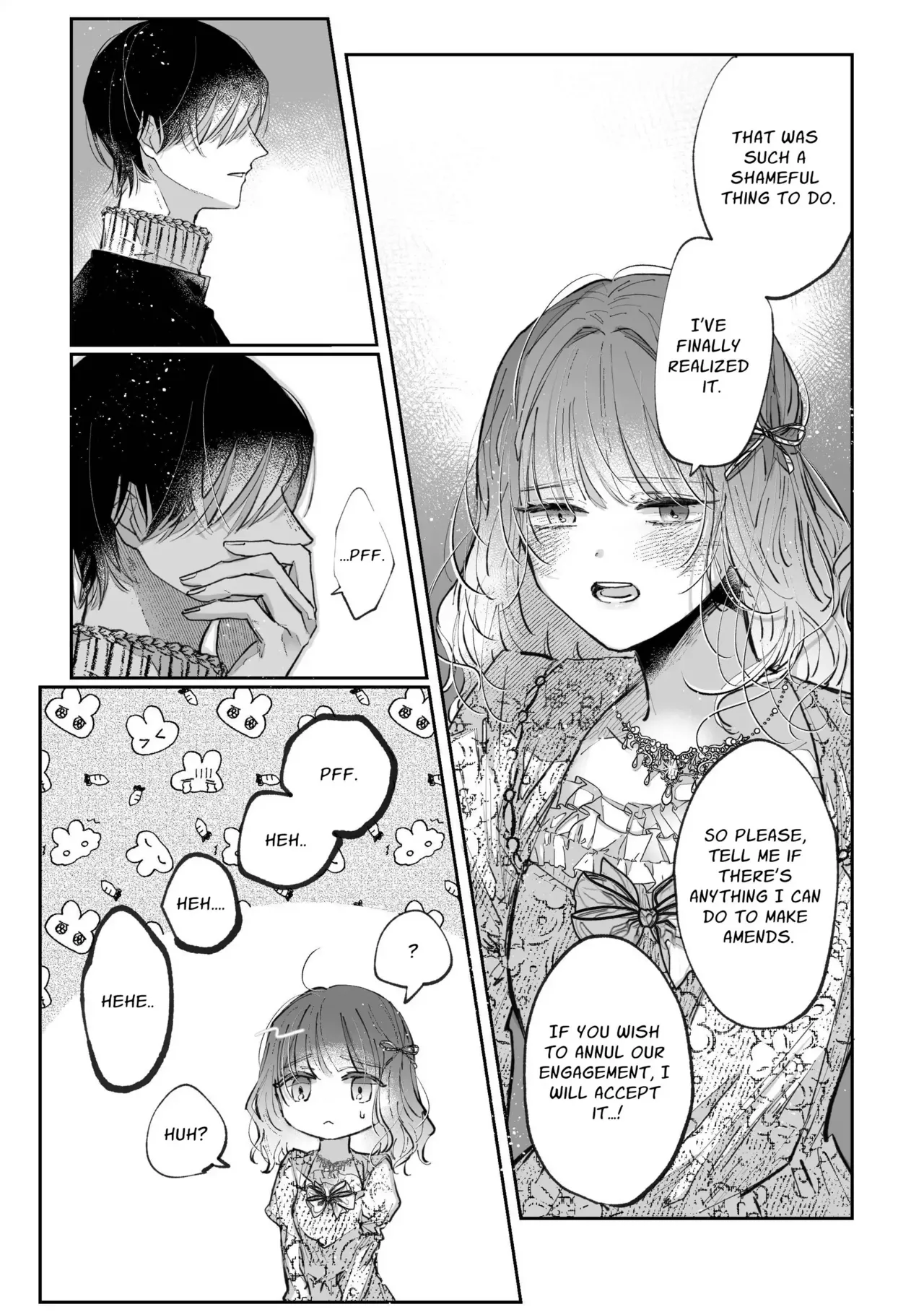 Zense o Omoidashita Akuyaku Reijou wa Fiancé no to Ai ni Tsukamatta｜The Villainess Who Recalled Her Past Life Was Caught in the Obsessive Love of Her Fiancé page 25 full