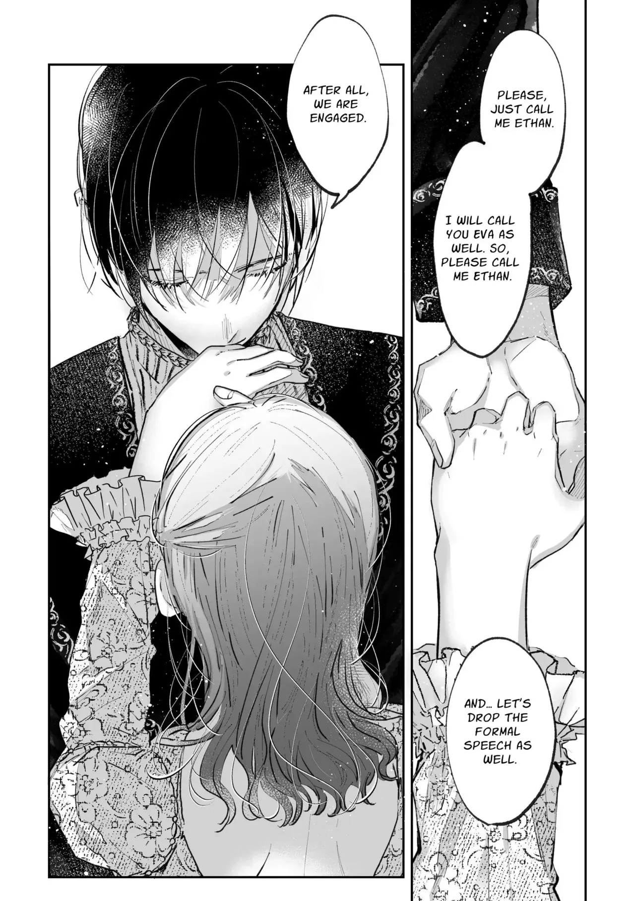 Zense o Omoidashita Akuyaku Reijou wa Fiancé no to Ai ni Tsukamatta｜The Villainess Who Recalled Her Past Life Was Caught in the Obsessive Love of Her Fiancé page 28 original parody - sole female sole male hentai manga - read online free