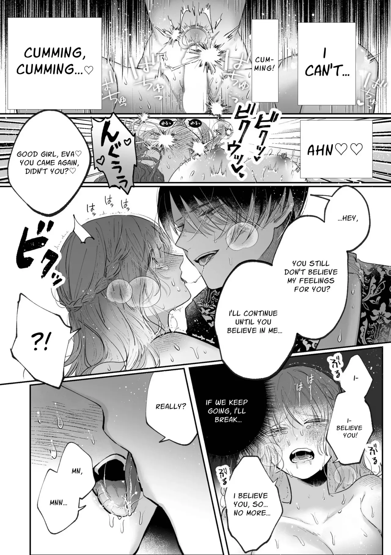 Zense o Omoidashita Akuyaku Reijou wa Fiancé no to Ai ni Tsukamatta｜The Villainess Who Recalled Her Past Life Was Caught in the Obsessive Love of Her Fiancé page 97 original parody - kissing big breasts hentai manga - read online free