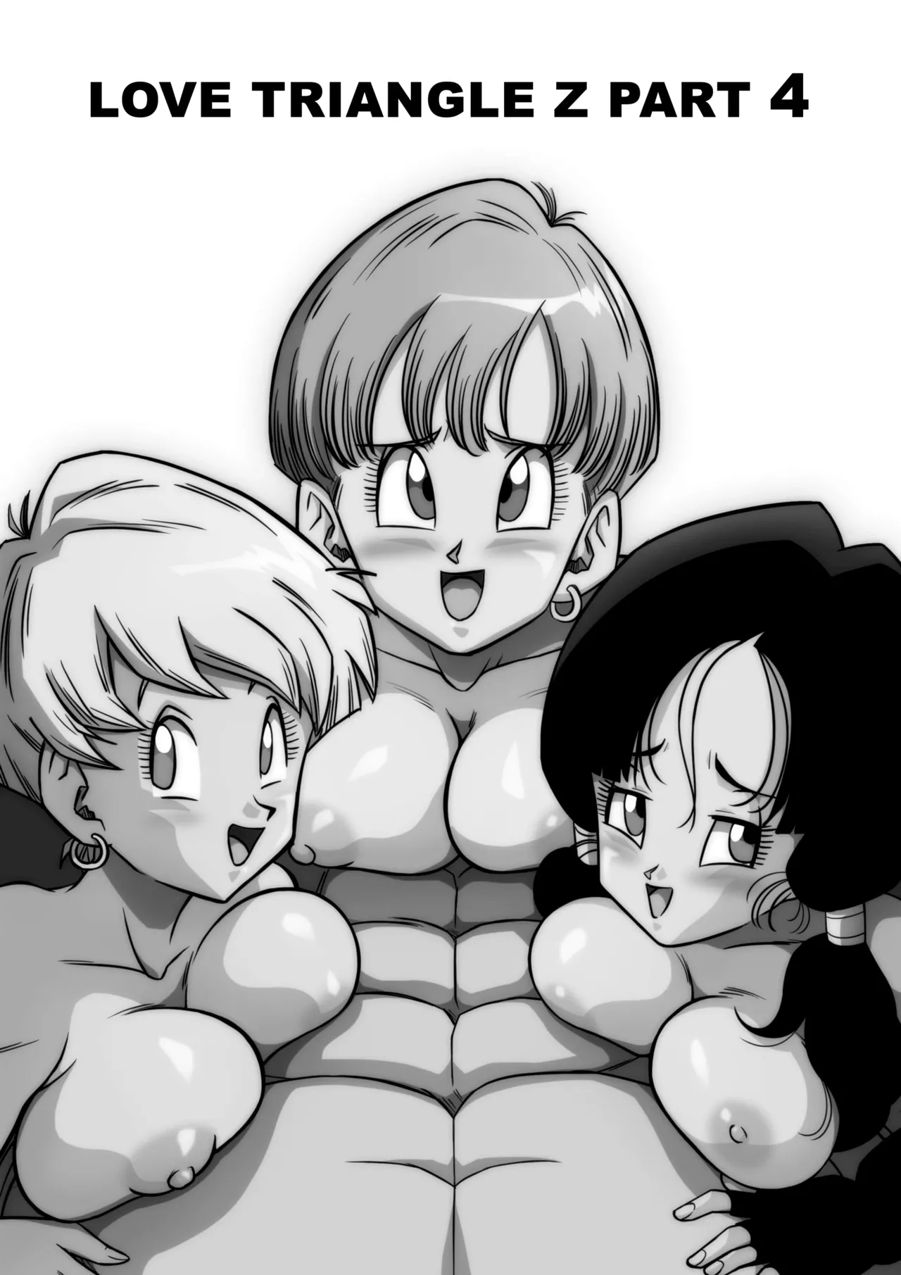 LOVE TRIANGLE Z PART 1-5 page 90 featuring bulma briefs dragon ball z parody - sole male uncensored hentai manga - read online free