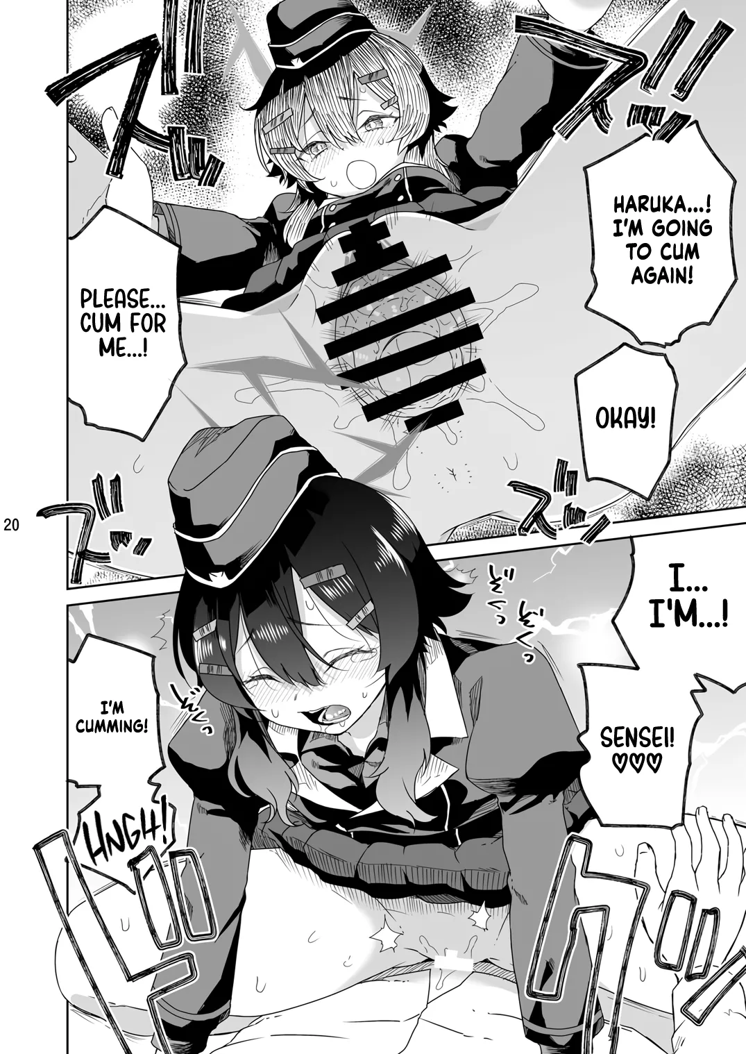 Sensei ni Goaisatsu o | Giving My Regards to Sensei page 23 featuring sensei blue archive parody - sole female sole male hentai manga - read online free