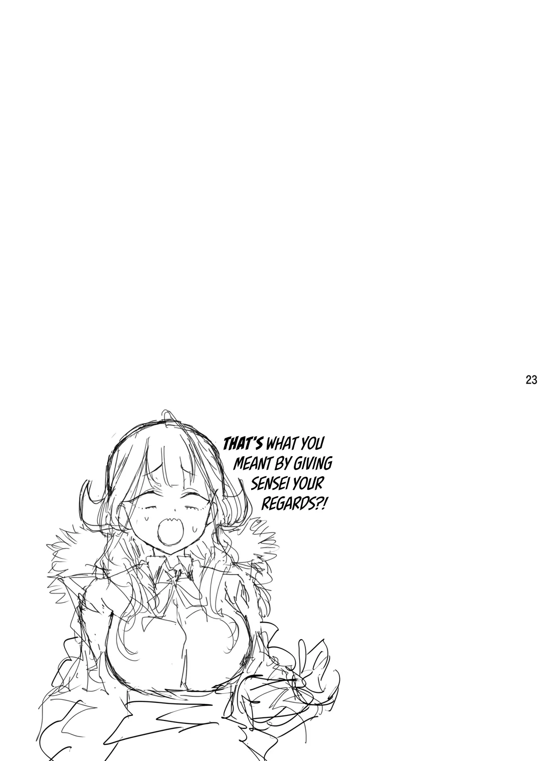 Sensei ni Goaisatsu o | Giving My Regards to Sensei page 26 featuring sensei blue archive parody - sole female sole male hentai manga - read online free