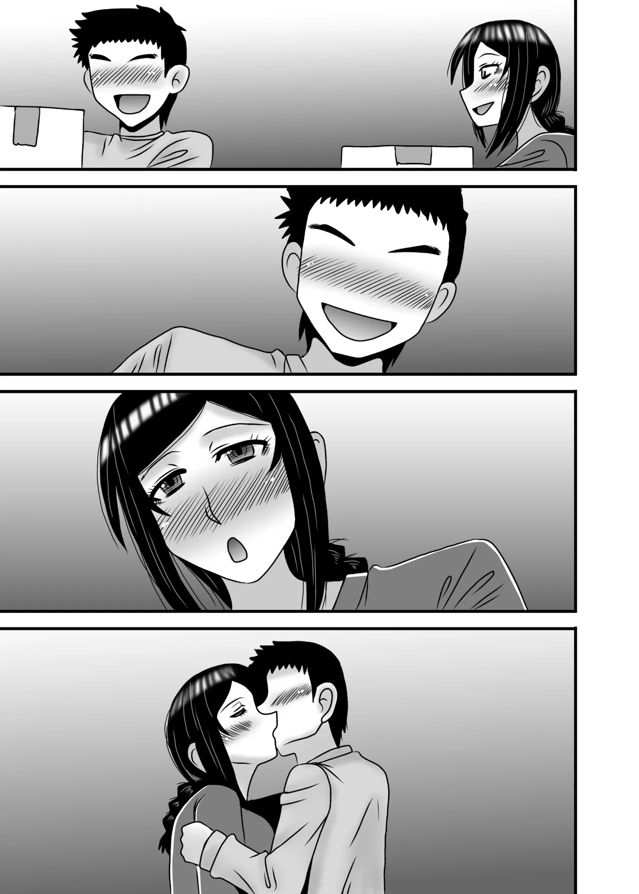 Yasashikute Kyonyuu no Okaa-san ga Musuko Chinpo de Baka ni Nacchau Hanashi 4 page 131 original parody - milf big breasts hentai manga - read online free