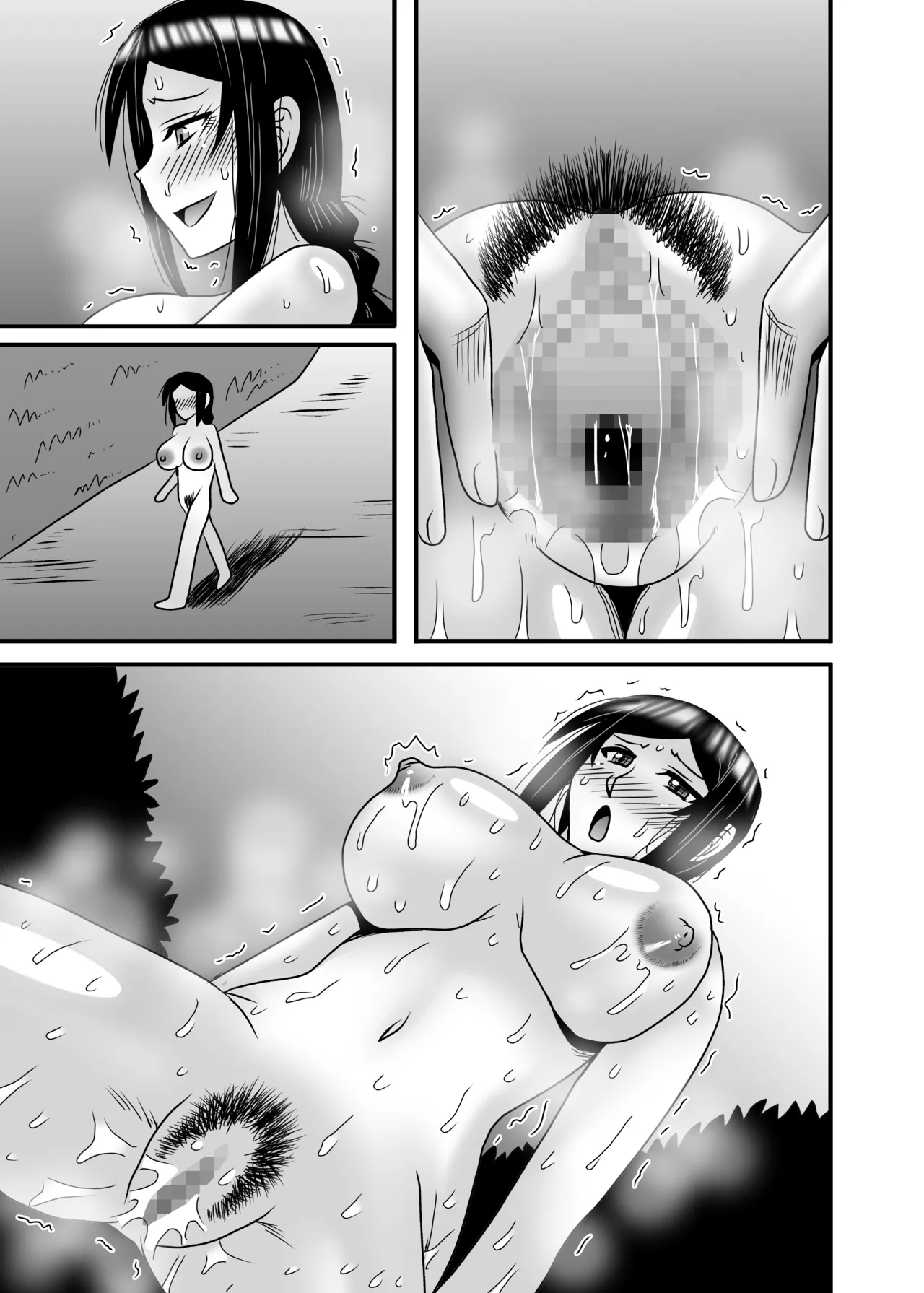 Yasashikute Kyonyuu no Okaa-san ga Musuko Chinpo de Baka ni Nacchau Hanashi 4 page 133 original parody - sole female sole male hentai manga - read online free