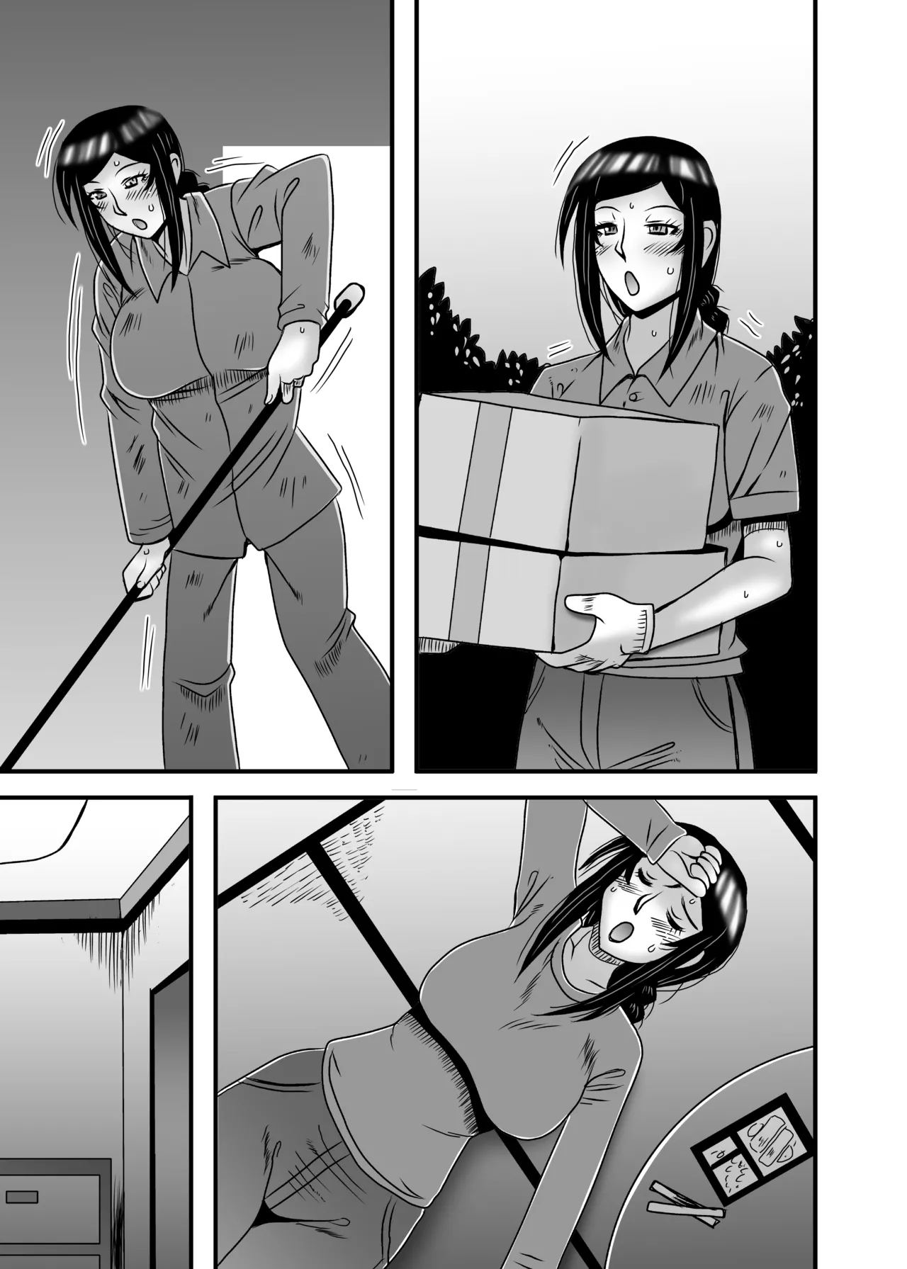 Yasashikute Kyonyuu no Okaa-san ga Musuko Chinpo de Baka ni Nacchau Hanashi 4 page 99 original parody - milf big breasts hentai manga - read online free