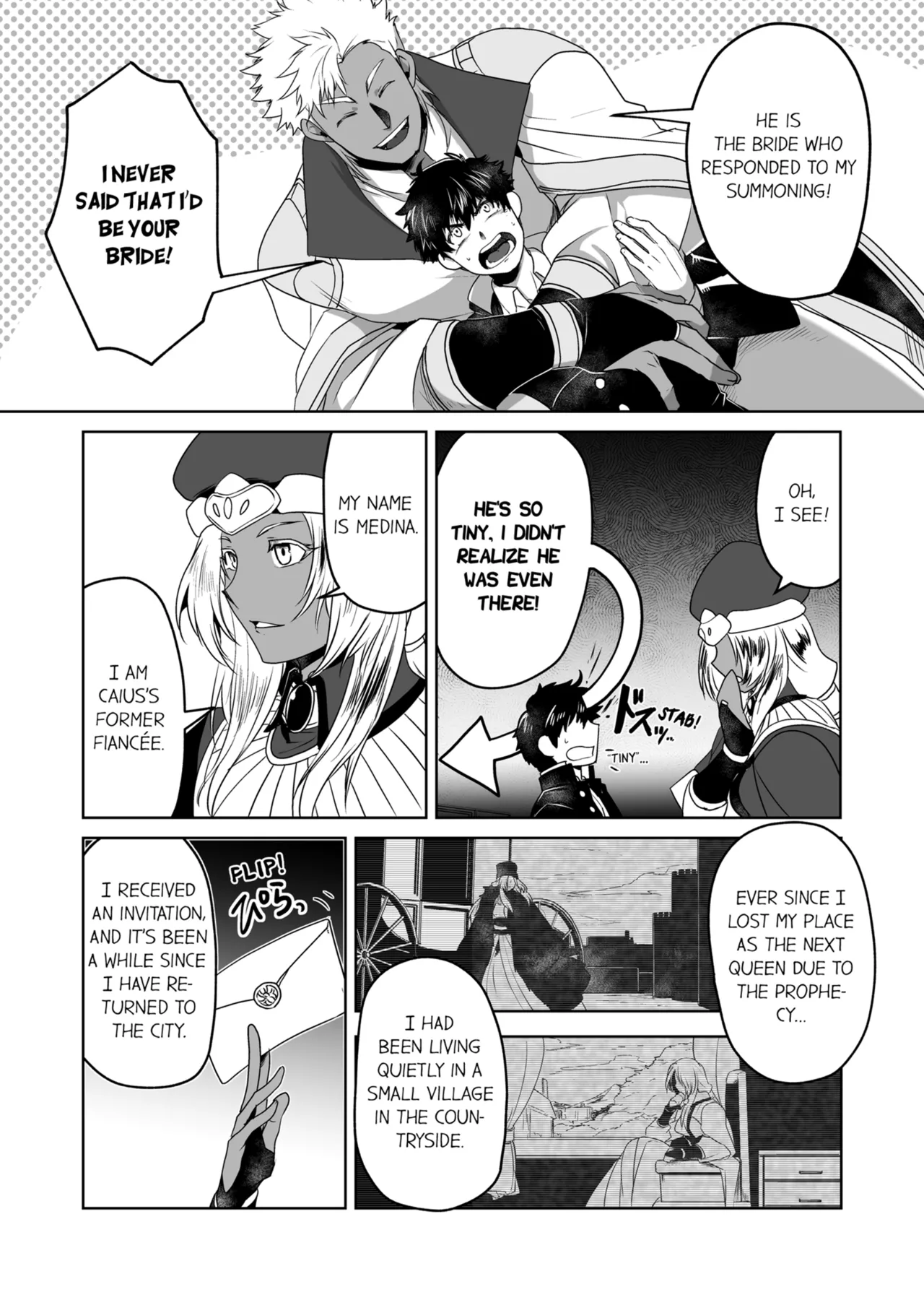 Kyojinzoku no Hanayome | The Titan's Bride Vol. 1-2 page 52 - kissing uncensored hentai manga - read online free