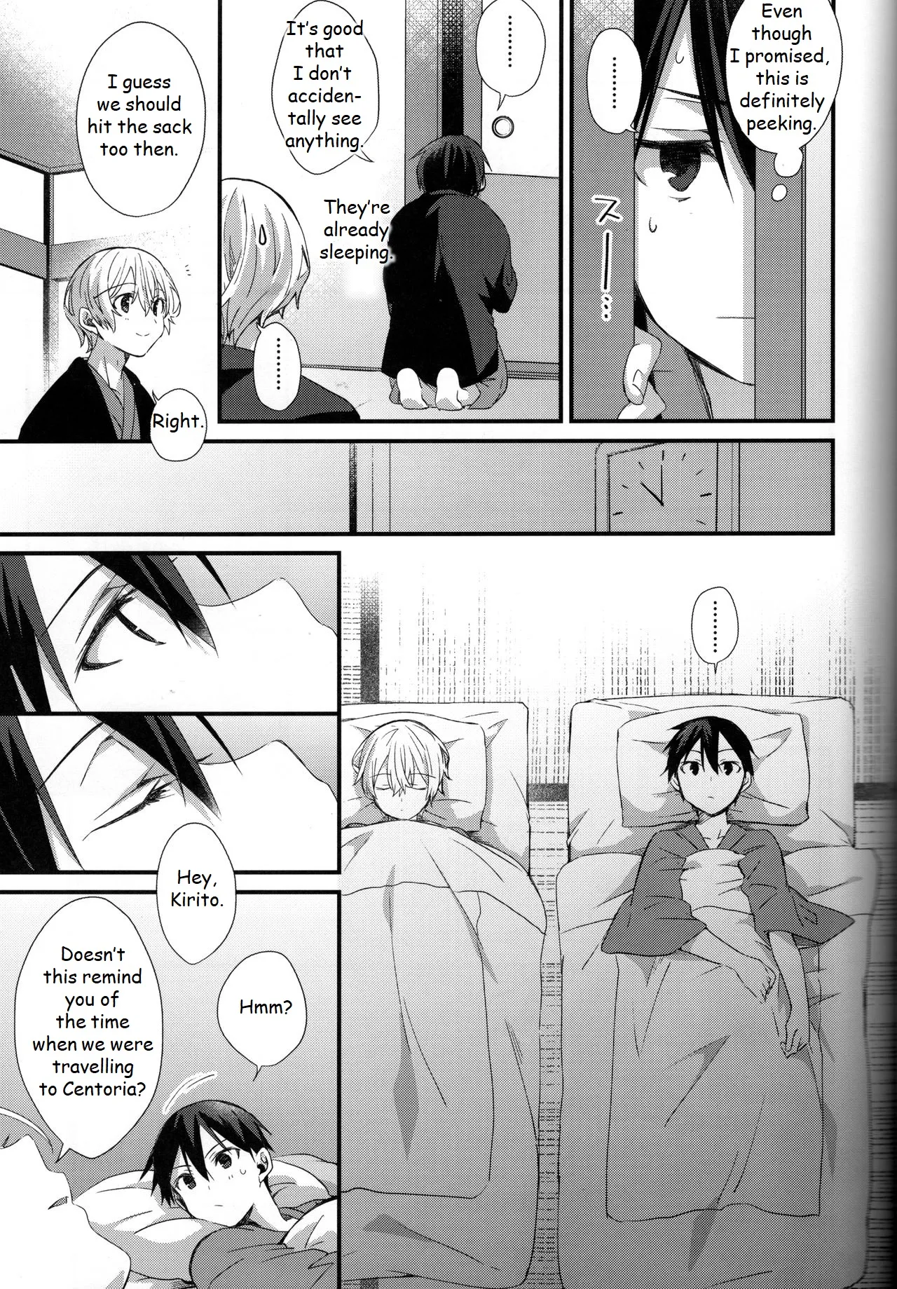 Close to you. page 13 featuring kazuto kirigaya sword art online parody - anal kimono hentai manga - read online free