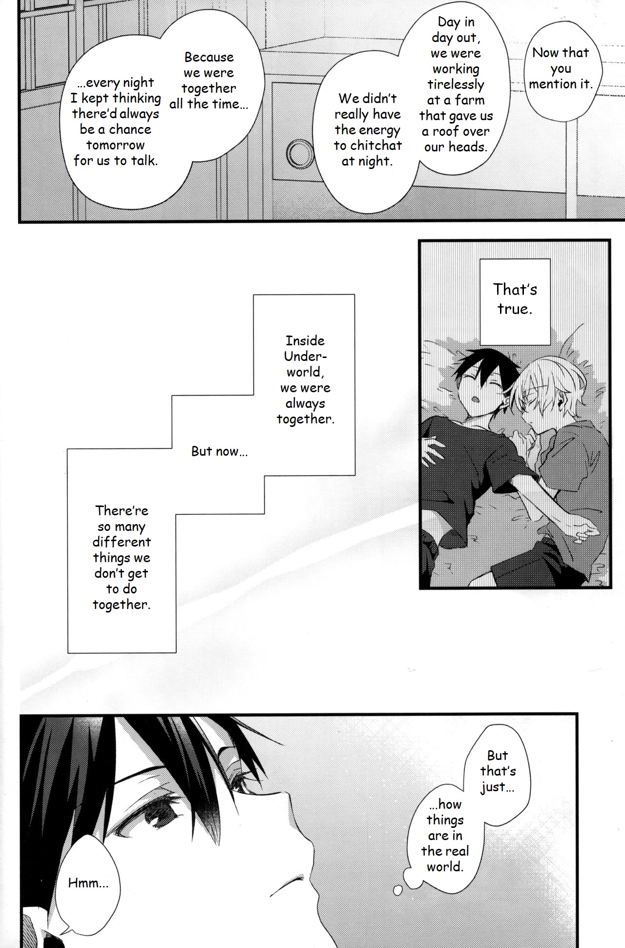 Close to you. page 14 featuring eugeo sword art online parody - anal anal intercourse hentai manga - read online free