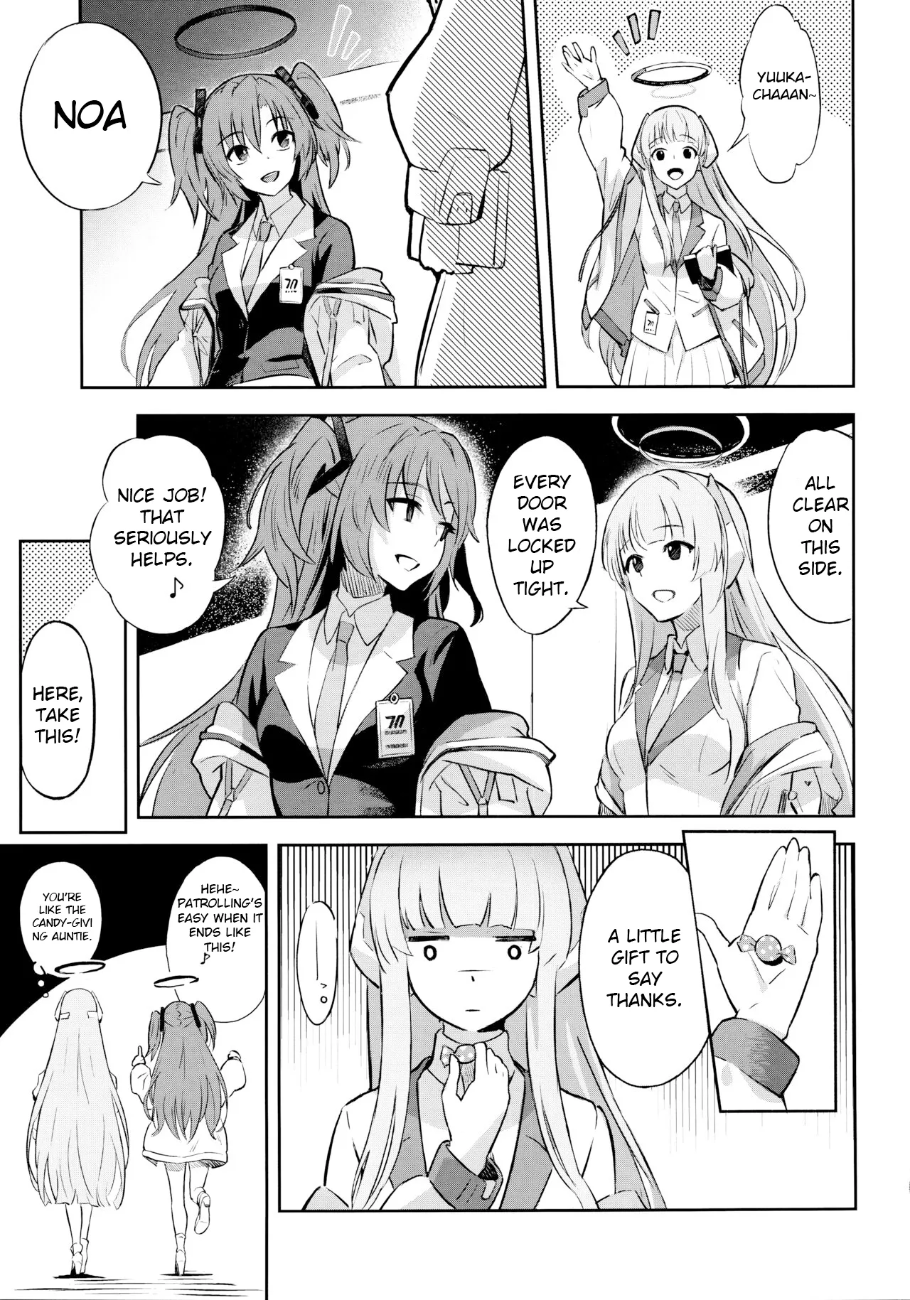 (C103) [Shiro no Ie (Yochiki)] Kaichou-chan no Koi - Student Government Presiden's love (Blue Archive) [English] - Page 10