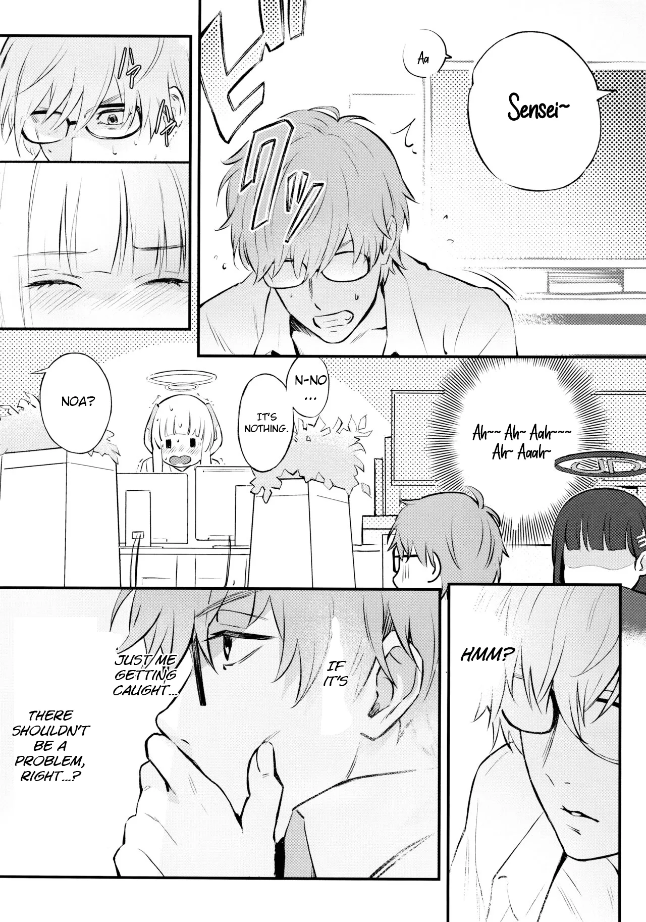 (C103) [Shiro no Ie (Yochiki)] Kaichou-chan no Koi - Student Government Presiden's love (Blue Archive) [English] - Page 15