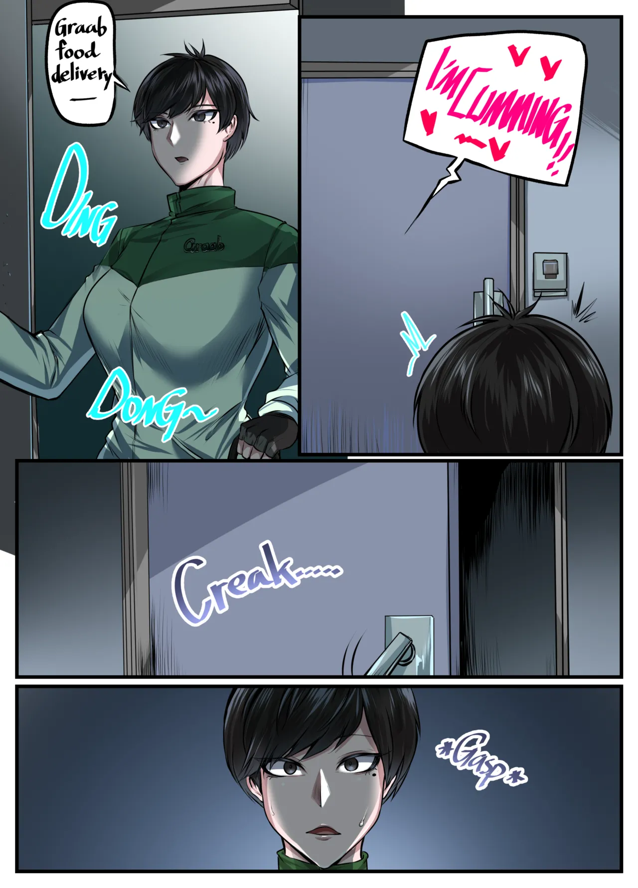 Hyper Rush Bunny page 42 original parody - futanari kissing hentai manga - read online free