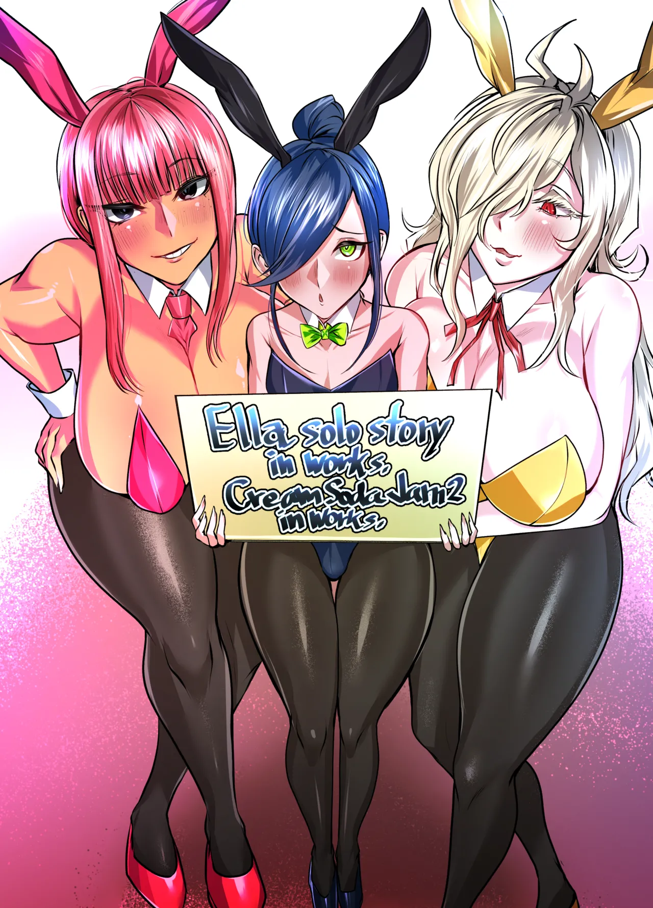 Hyper Rush Bunny page 46 original parody - futanari kissing hentai manga - read online free