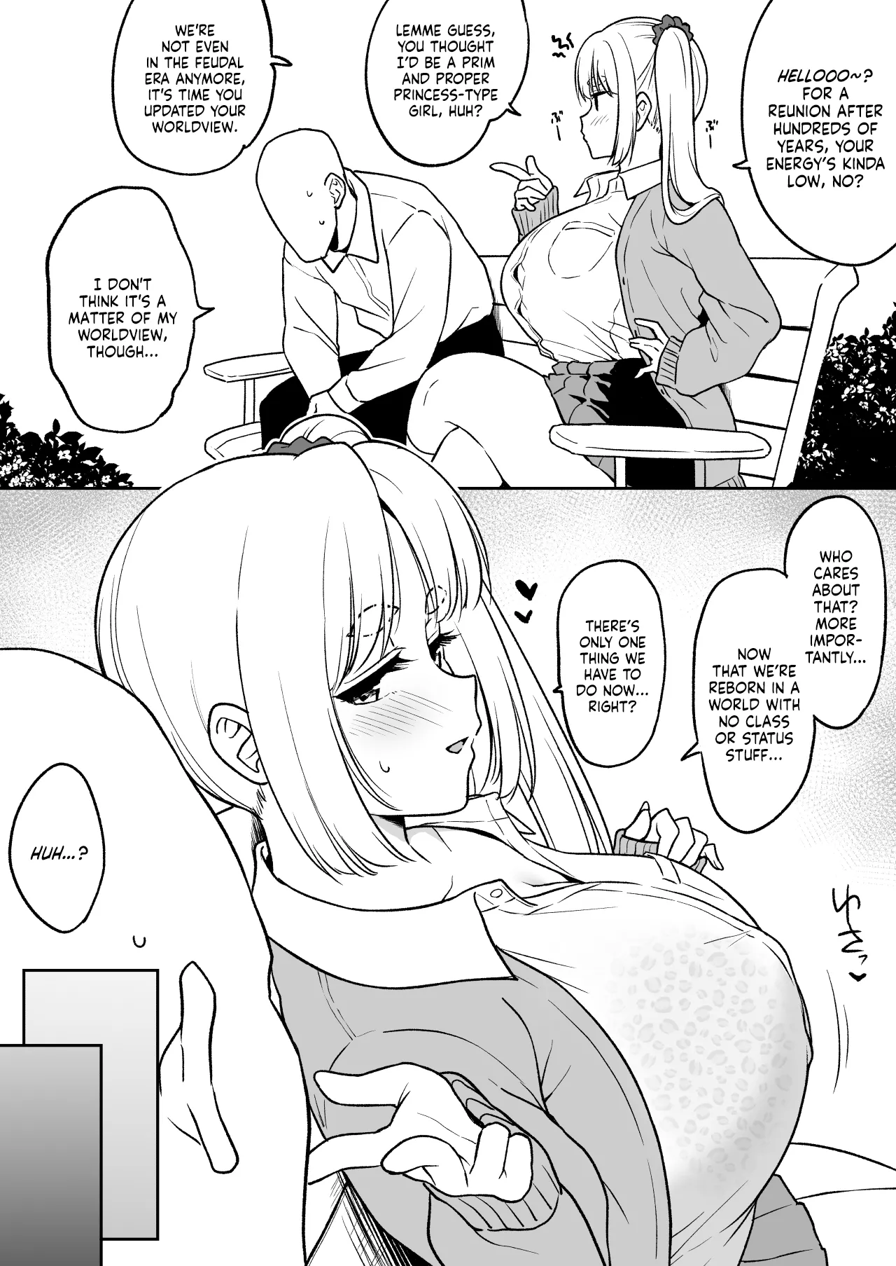 Zense de Musubarenakatta Hime ga Tensei Shitara Gorigori no Gal ni Natteta | The Princess Who Couldn't Be With Me in a Past Life Was Reincarnated as a Hardcore Gal page 10 original parody - sole female sole male hentai manga - read online free