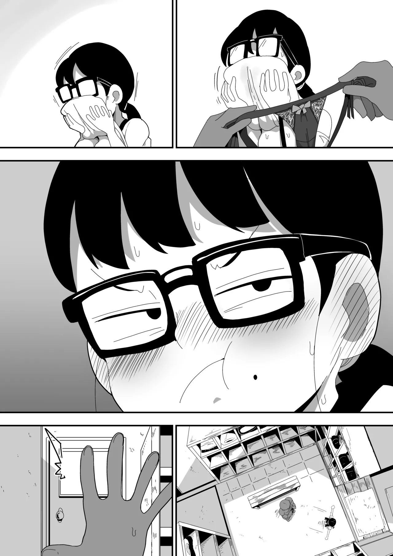 Jimi Otaku Megane-chan to Icha Love H 2 page 111 original parody - big breasts glasses hentai manga - read online free