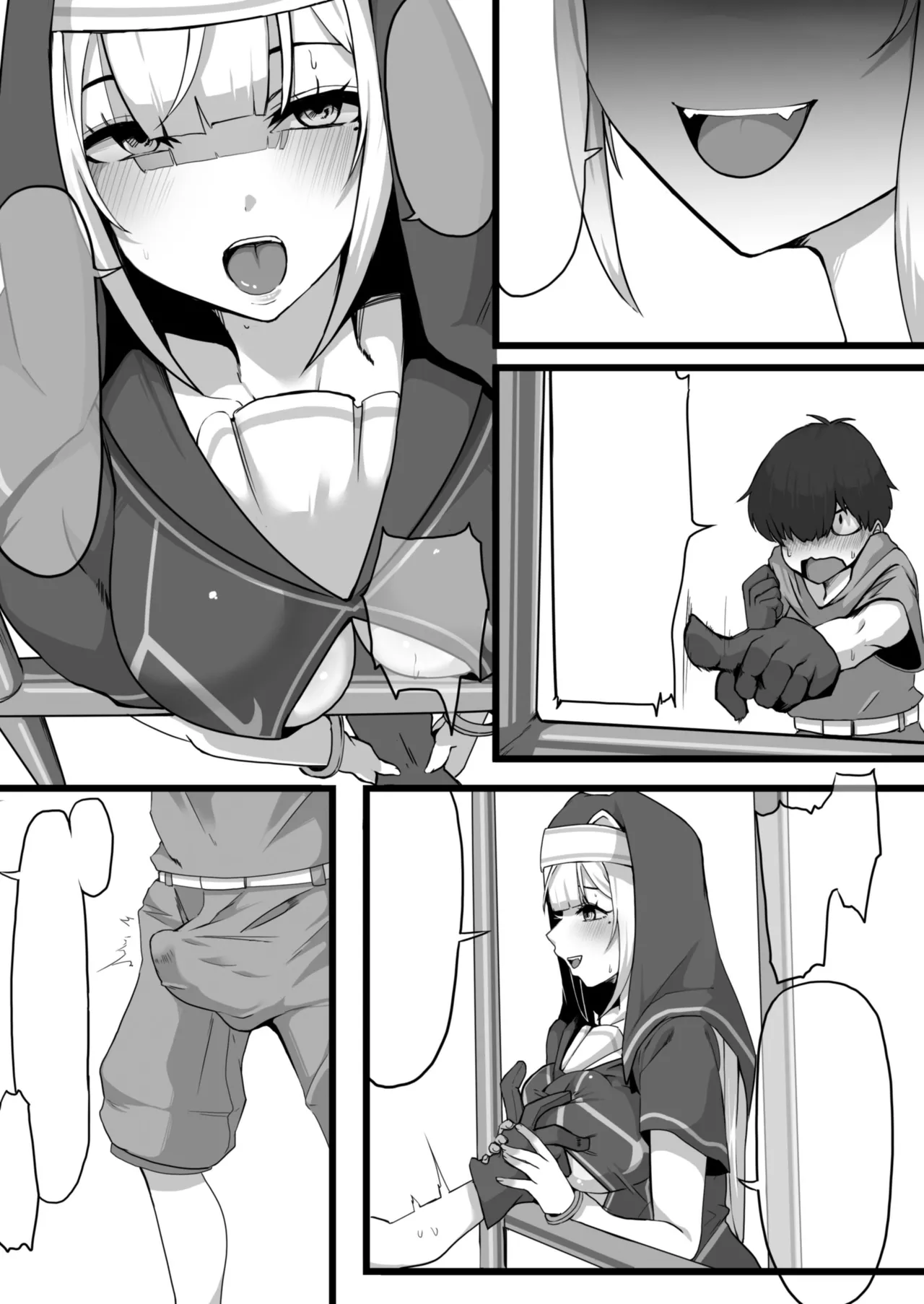 [Whisp (Nyarot)] Ansatsusha datta Onna Souryo-san ni Yuuwaku Sarete ~Amaama Oppai Shokei Sarete Shimau Maso Kanshu-san~ I 被曾是暗杀者的女僧侣诱惑 ～被甜蜜地用胸部处刑的受虐狂看守～ [Chinese] - Page 35