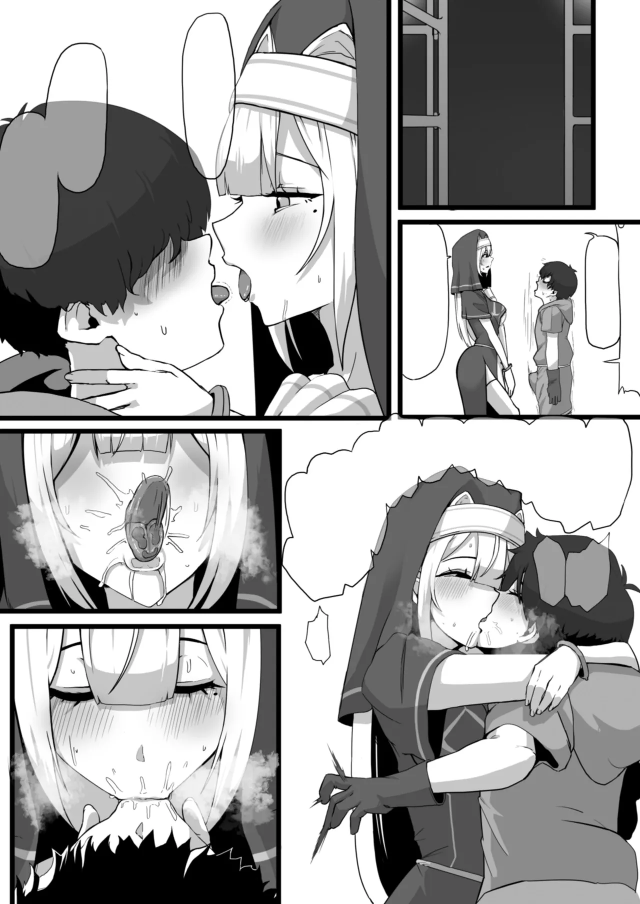 [Whisp (Nyarot)] Ansatsusha datta Onna Souryo-san ni Yuuwaku Sarete ~Amaama Oppai Shokei Sarete Shimau Maso Kanshu-san~ I 被曾是暗杀者的女僧侣诱惑 ～被甜蜜地用胸部处刑的受虐狂看守～ [Chinese] - Page 36