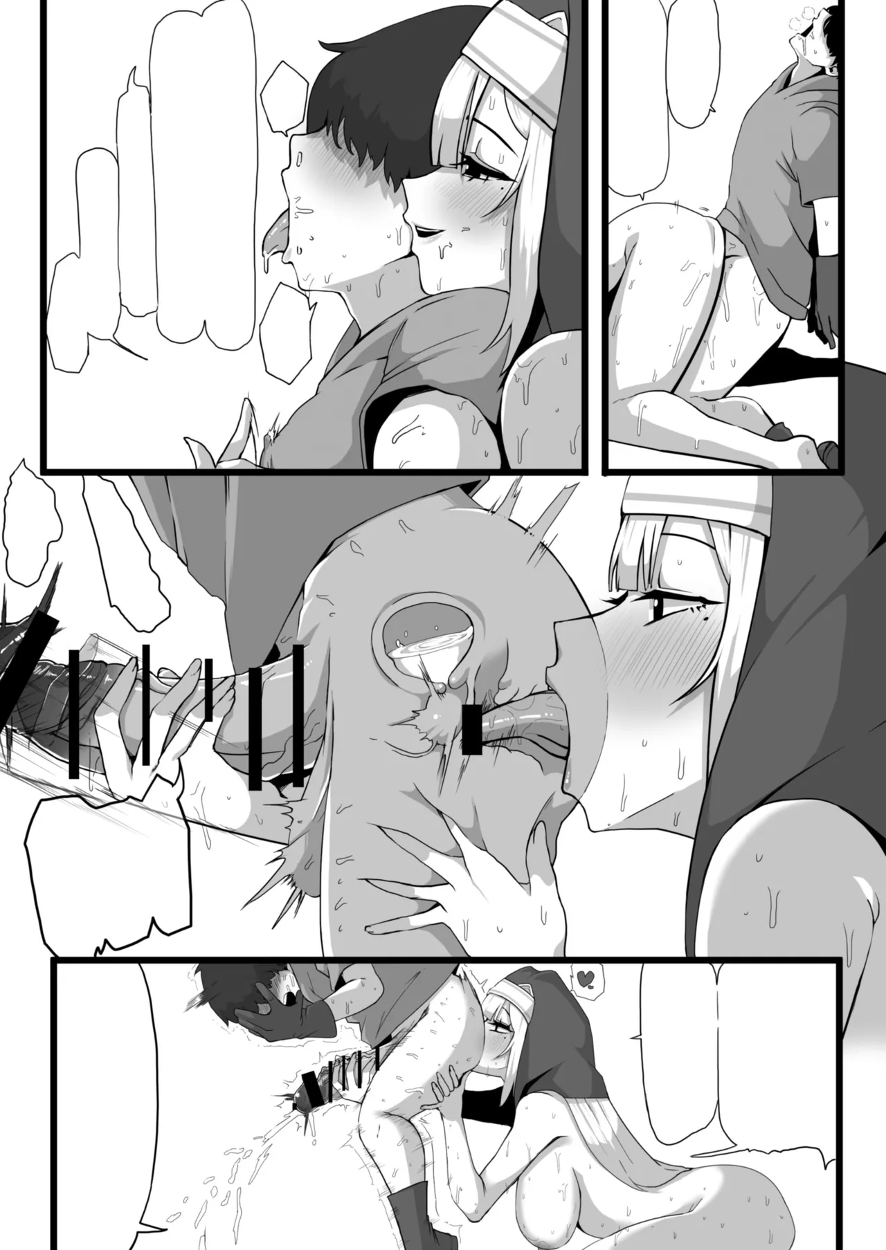 [Whisp (Nyarot)] Ansatsusha datta Onna Souryo-san ni Yuuwaku Sarete ~Amaama Oppai Shokei Sarete Shimau Maso Kanshu-san~ I 被曾是暗杀者的女僧侣诱惑 ～被甜蜜地用胸部处刑的受虐狂看守～ [Chinese] - Page 57