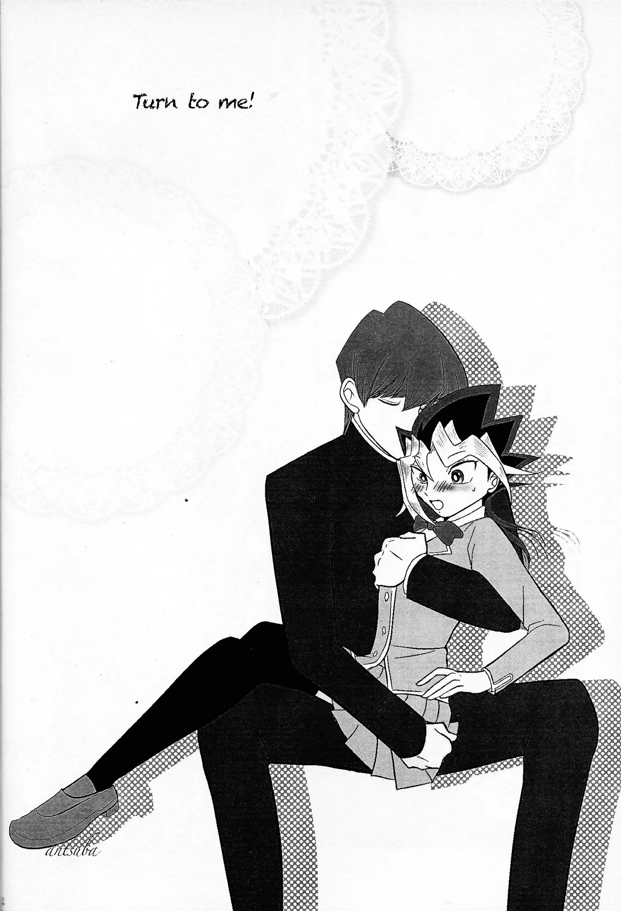 Niyotayugichan kotchi muite! page 27 featuring yugi mutou yu-gi-oh parody - sole female sole male hentai manga - read online free