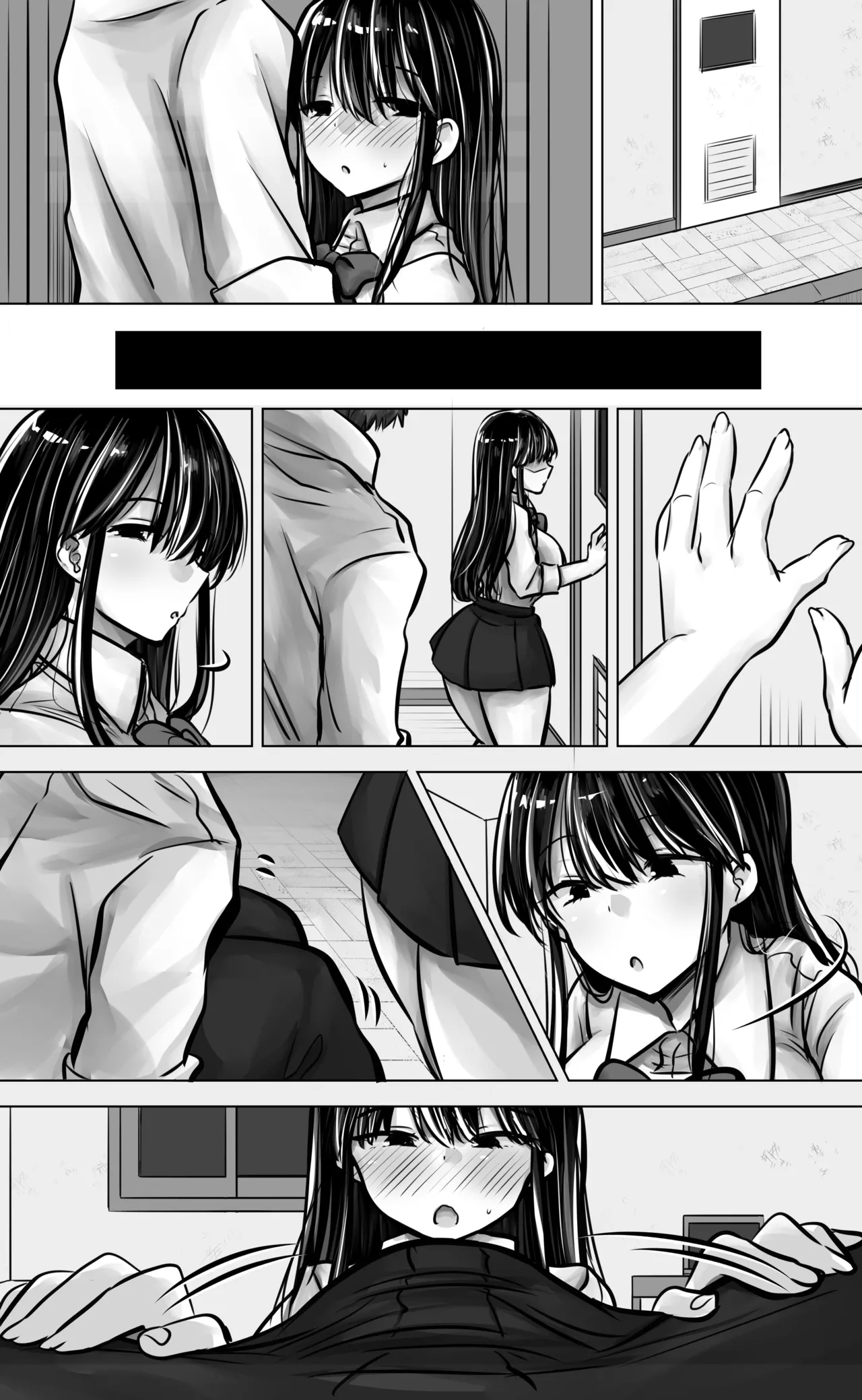 Metsuki mo Kuchi mo Warui Kouhai-chan wa Ore no Koto ga Suki. page 80 original parody - big breasts schoolgirl uniform hentai manga - read online free
