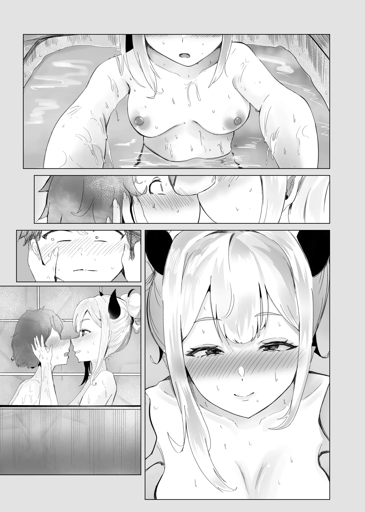 Ma Natsu ni majin no Kimi to naisho no koto page 42 featuring ratna petit nijisanji parody - kemonomimi group hentai manga - read online free
