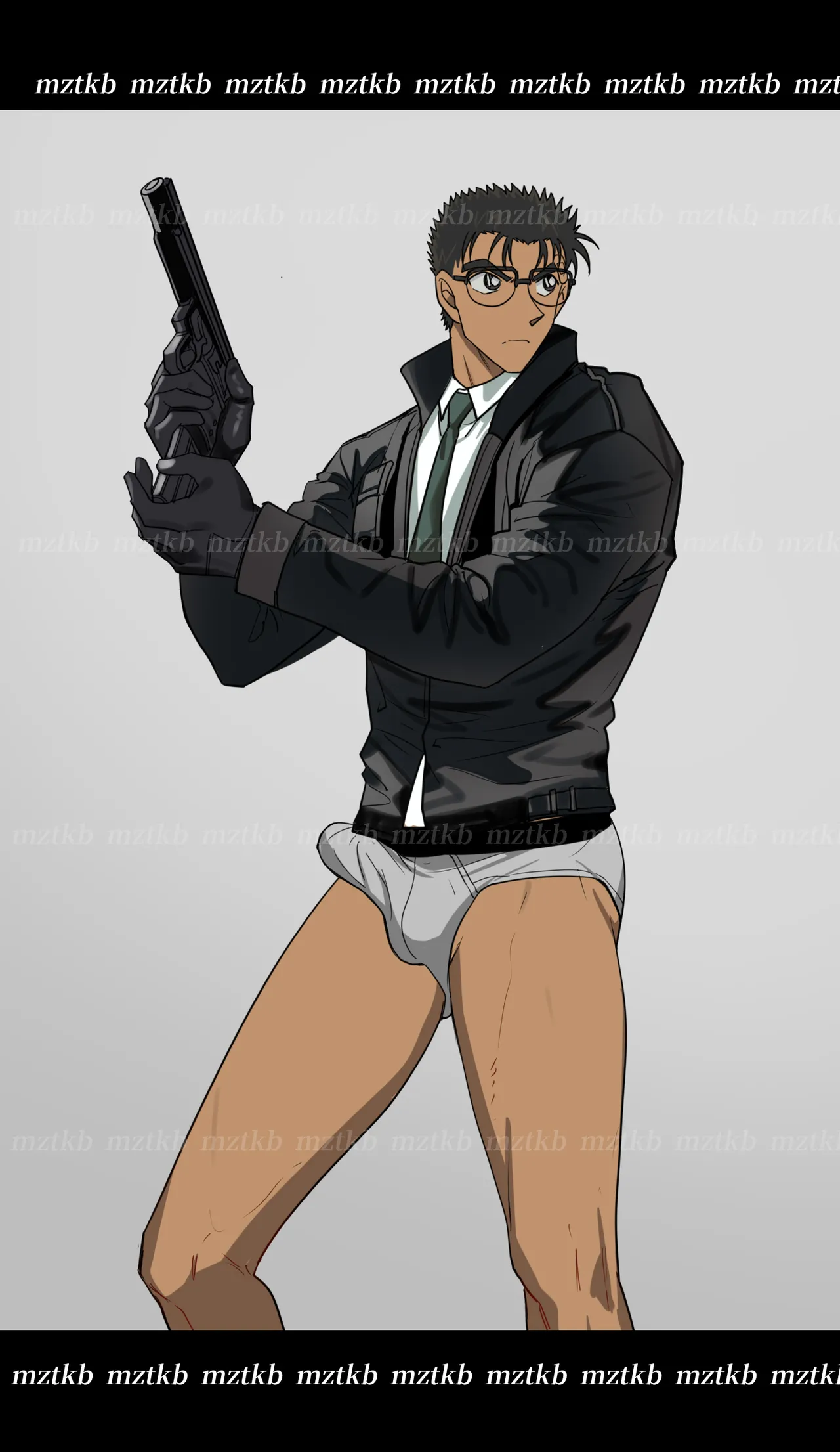 名侦探柯北 page 12 original parody - glasses solo action hentai manga - read online free