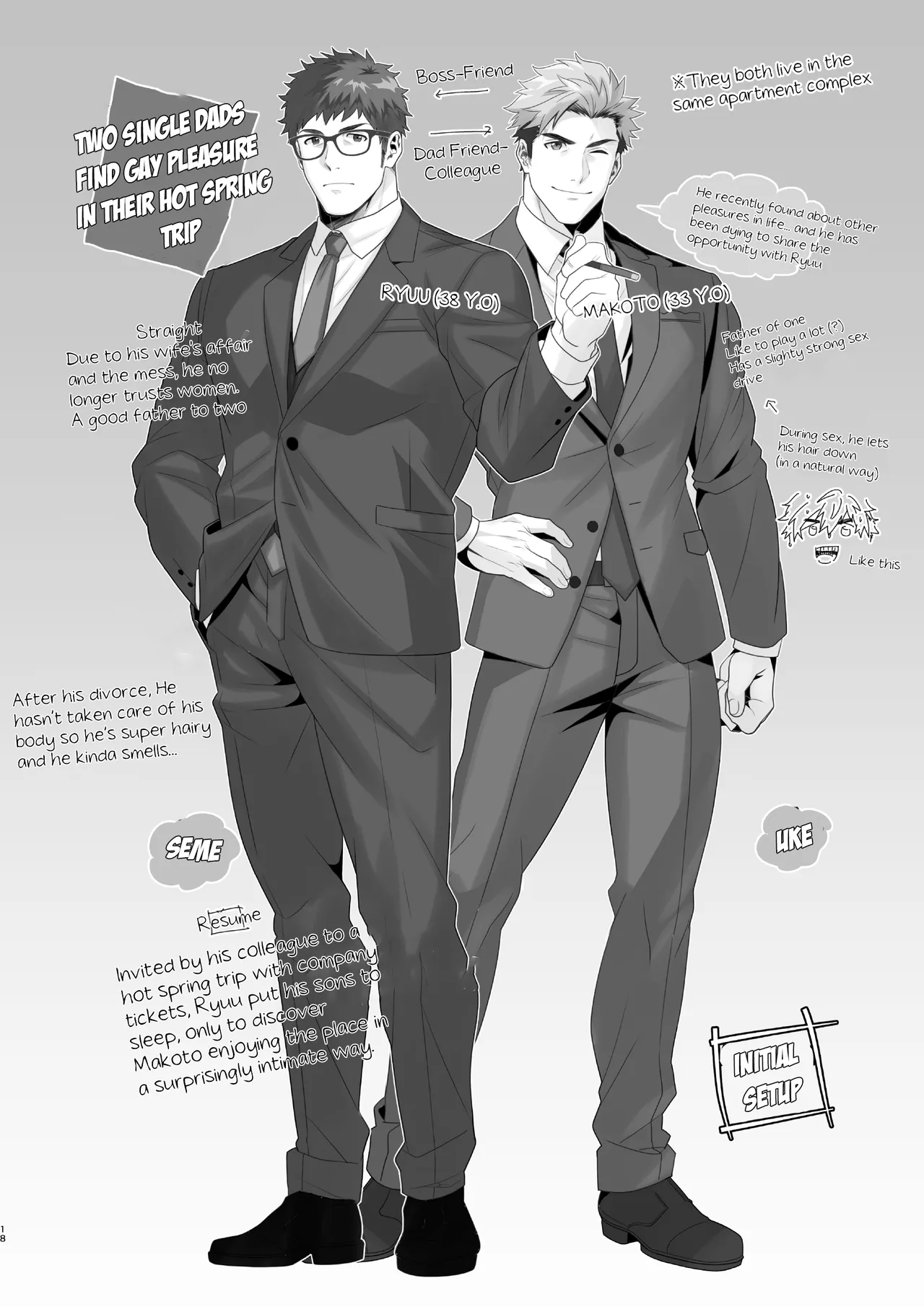 Shin papa dōshi ga nakayoshi suru manga - A manga where single dads get along page 18 original parody - nakadashi big penis hentai manga - read online free