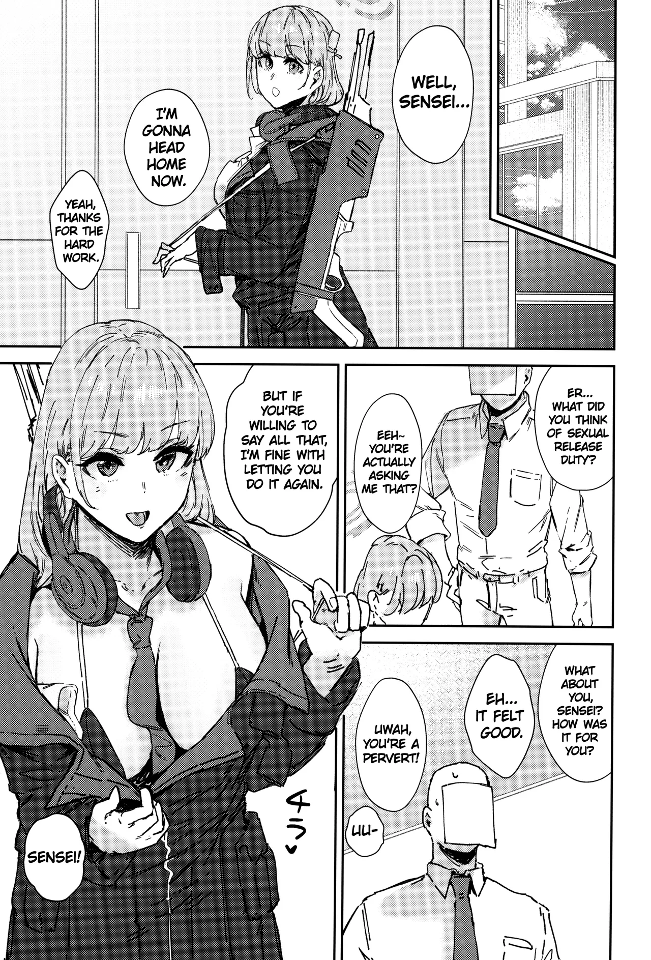 Schale Senzoku Seishori Touban |  Schale's Dedicated Sexual Relief Liaison page 24 featuring eimi izumimoto blue archive parody - big breasts nakadashi hentai manga - read online free