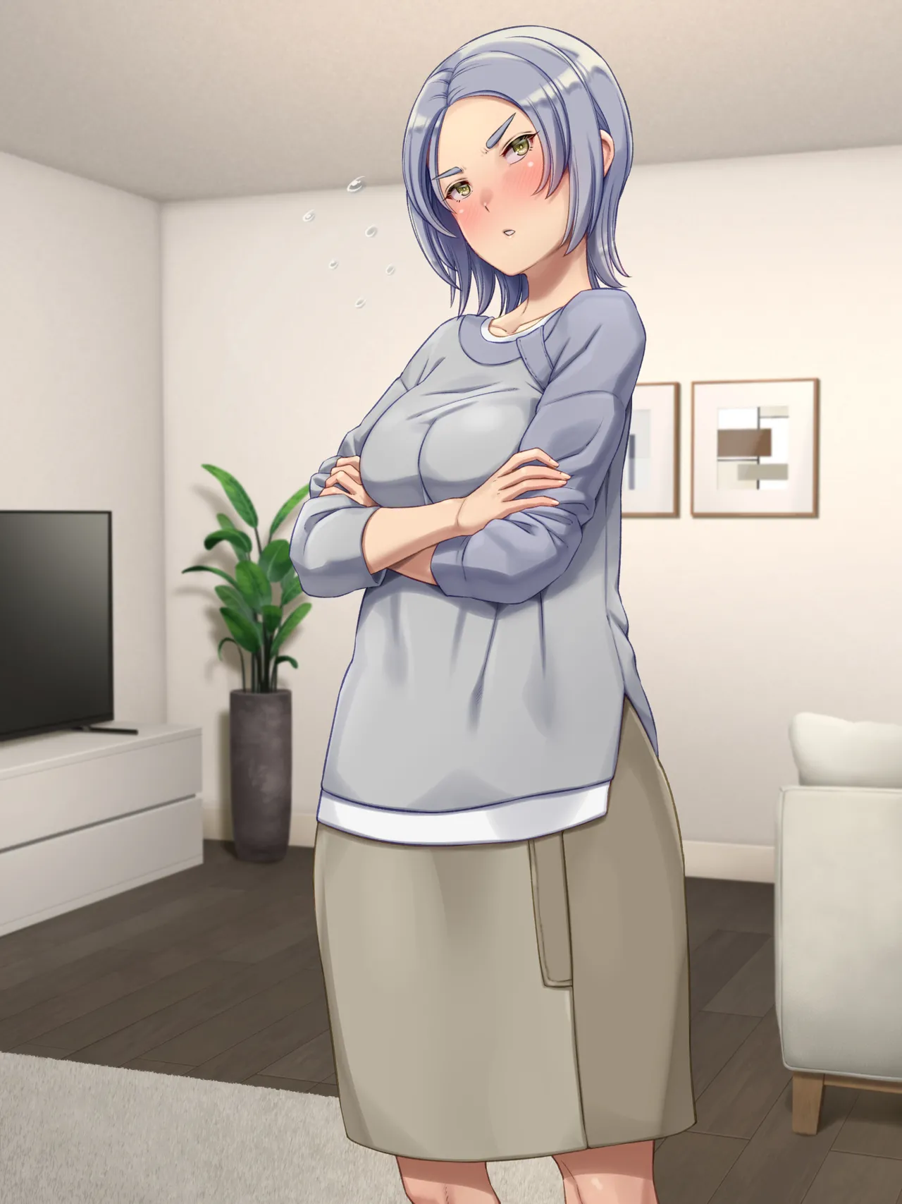 Cool na Tsuma no Itonami wa Atsuatsu page 257 original parody - big nipples nakadashi hentai manga - read online free